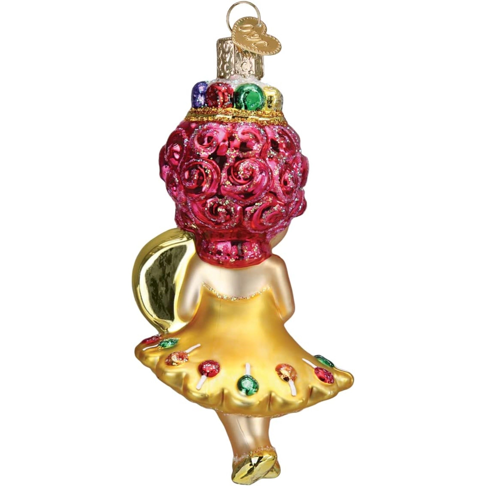 Old World Christmas Blown Glass Ornament for Christmas Tree, Princess Lolly