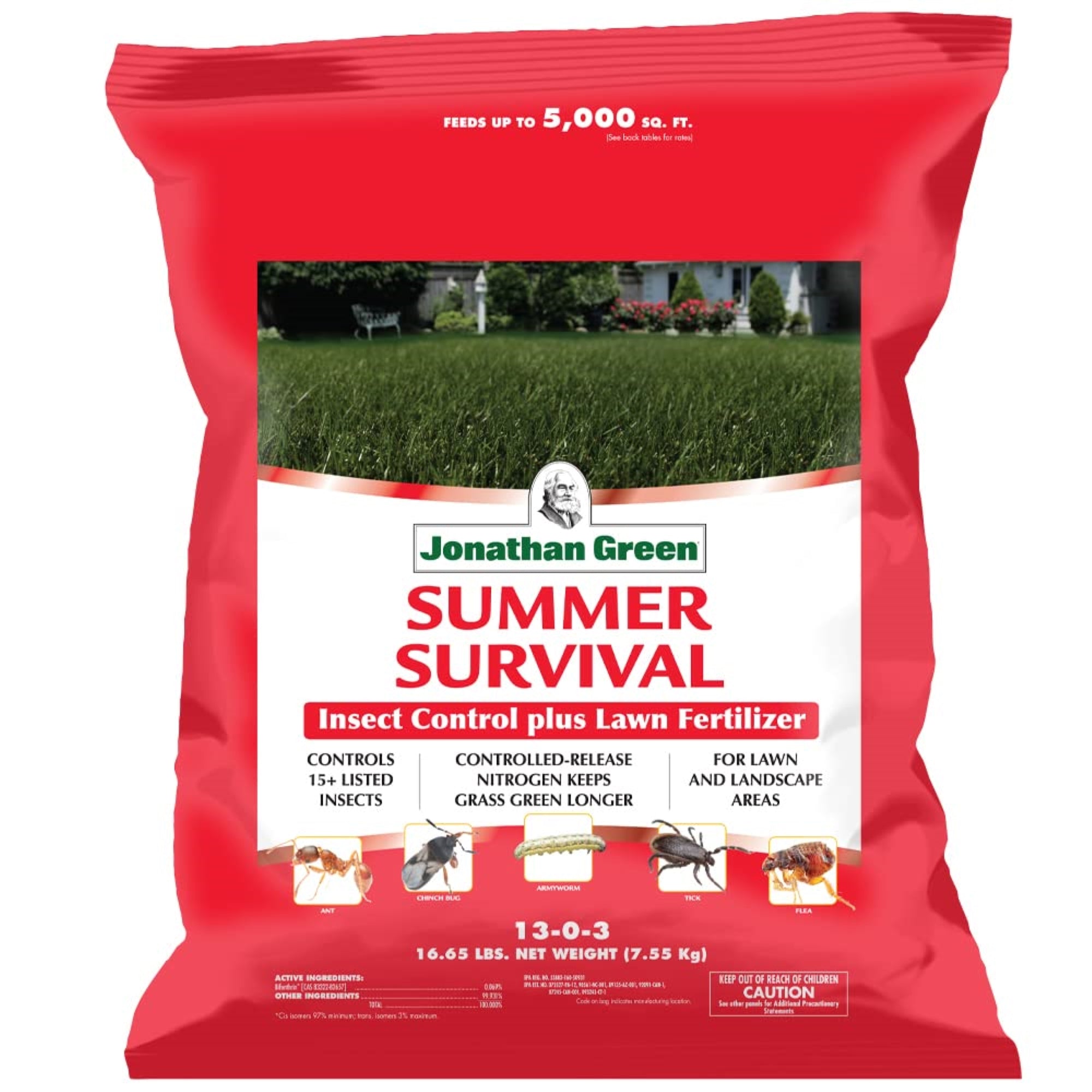 Jonathan Green Summer Survival Insect Control Plus Lawn Fertilizer