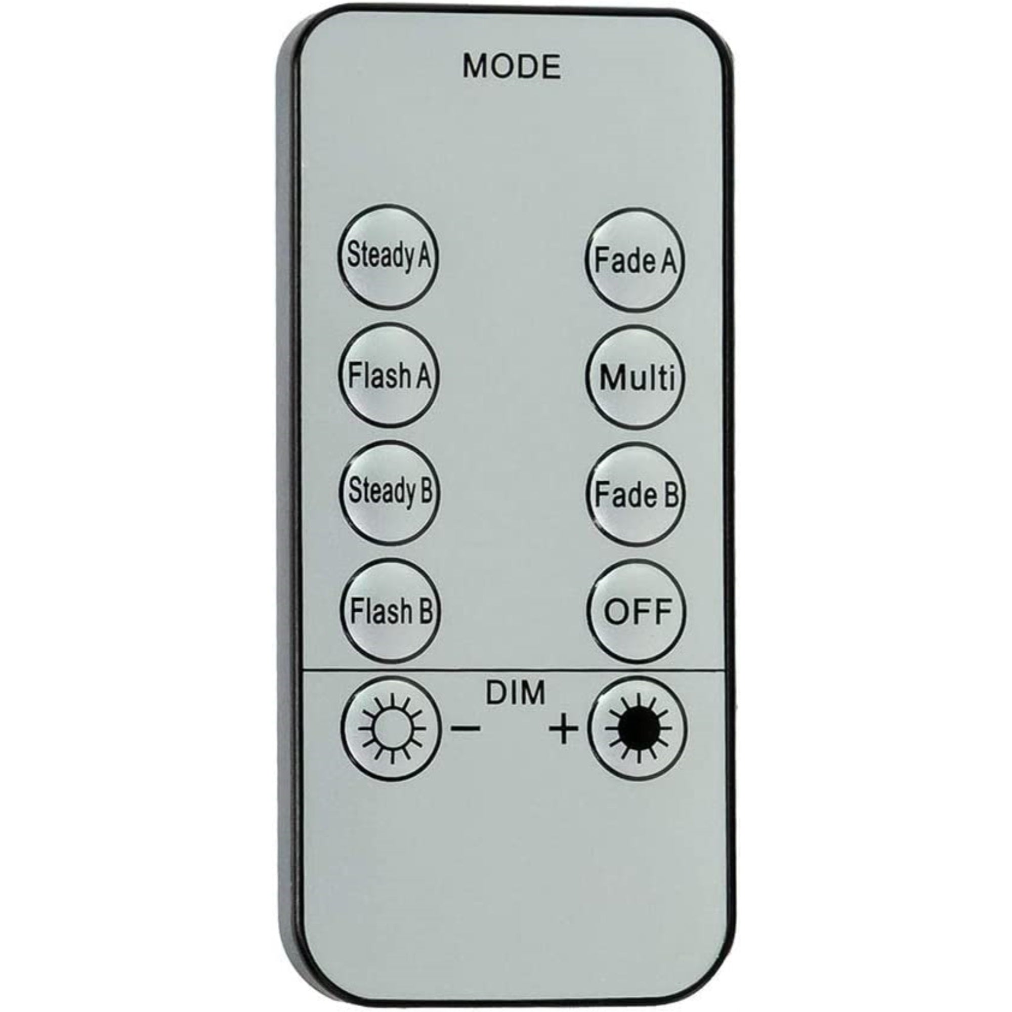 Kurt Adler Battery Operated 50 LED Multi-function Light Set with Remote, Assorted Wire Color, 17.5'