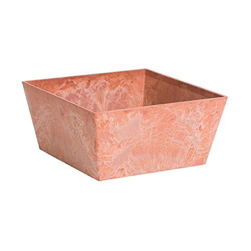 Novelty ArtStone Low Square Ella Planters with Self-Watering System