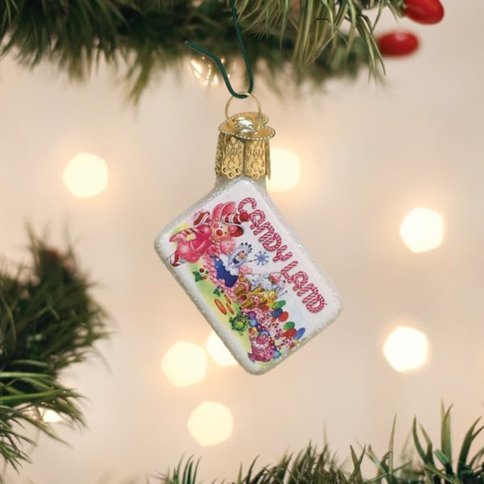 Old World Christmas Blown Glass Ornament for Christmas Tree, Mini Candy Land (with OWC Gift Box)