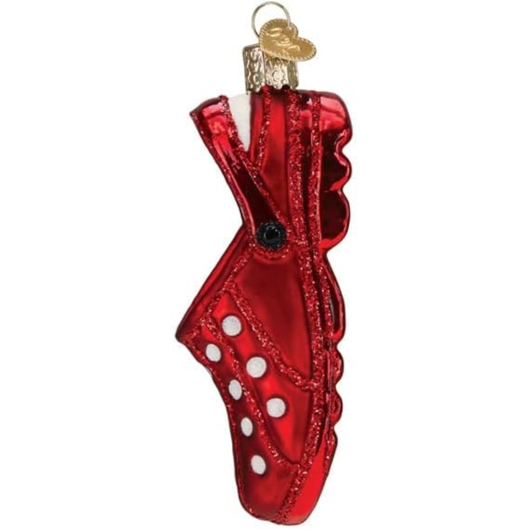 Old World Christmas Blown Glass Ornament for Christmas Tree, Rubber Clog (with OWC Gift Box)