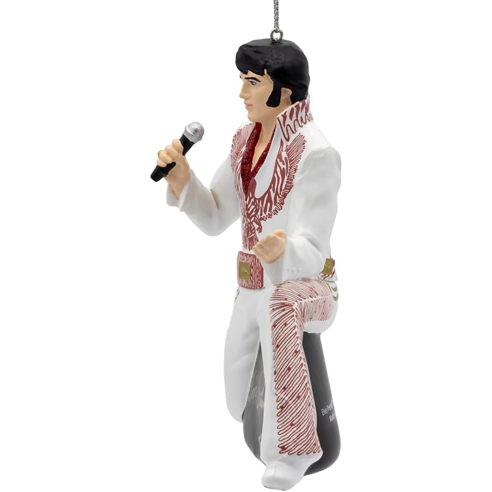 Kurt Adler Officially Licensed Glass Elvis Ornament