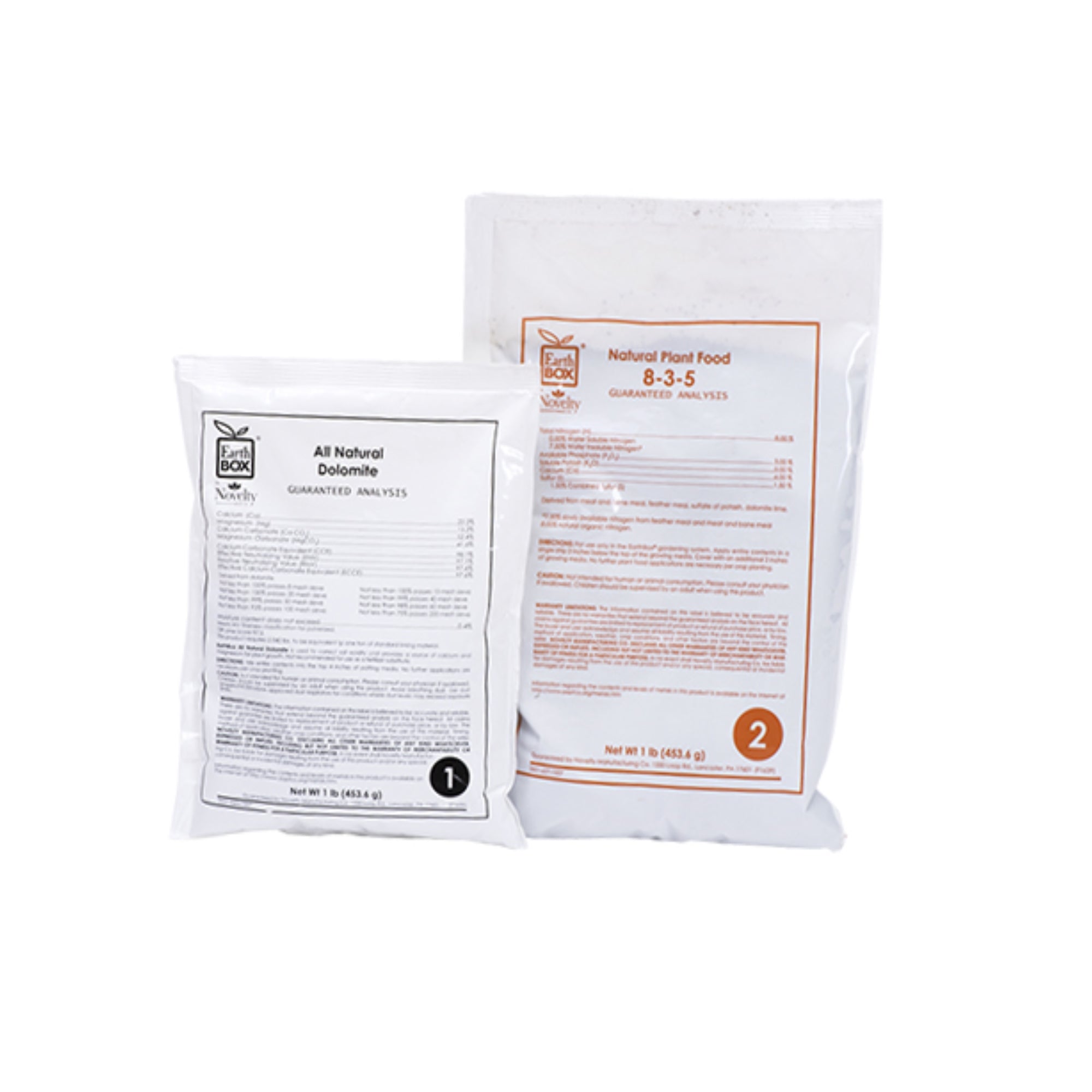 Novelty EarthBox, 8-3-5 Natural Replant Kit