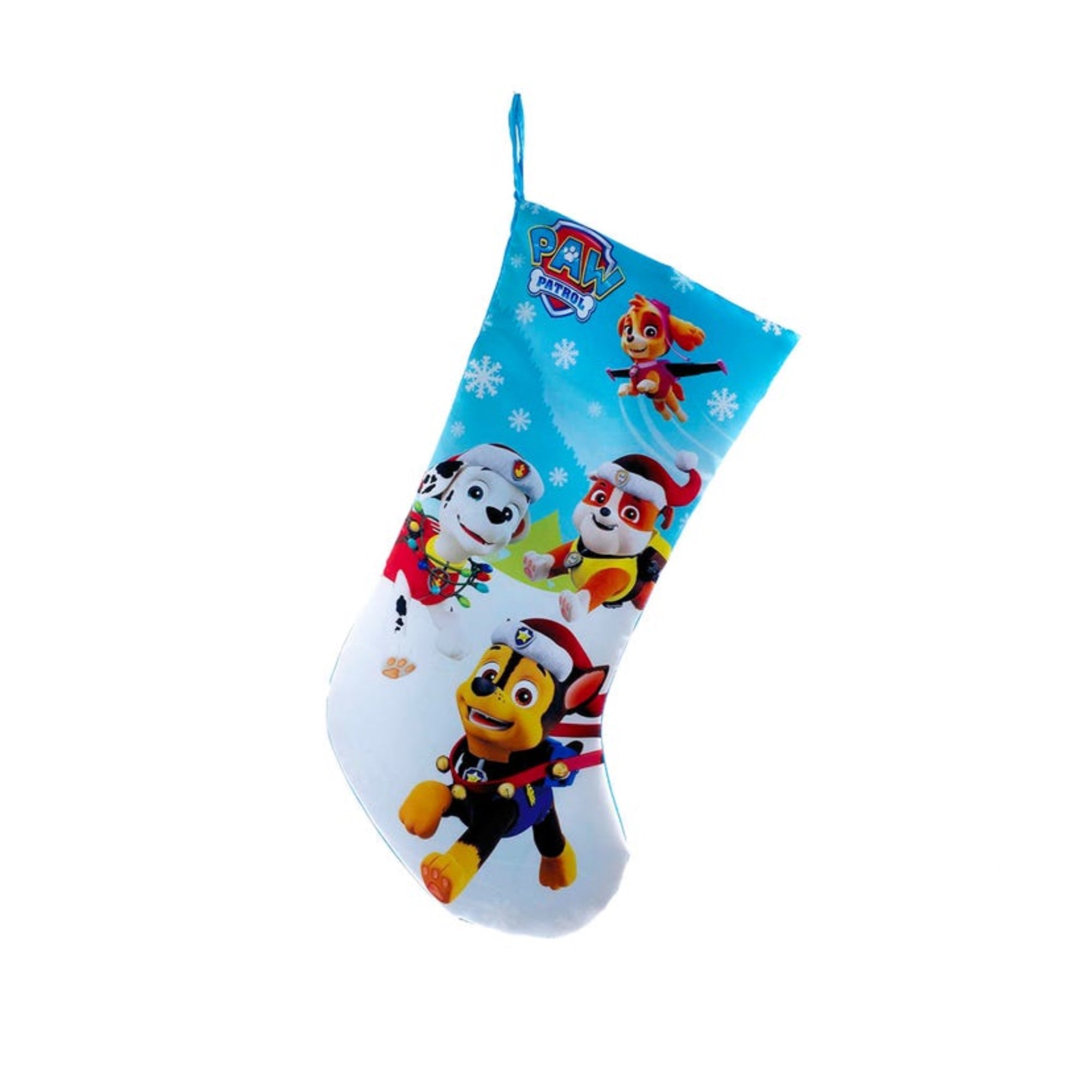 Kurt Adler Paw Patrol Printed Satin Stocking, 19"