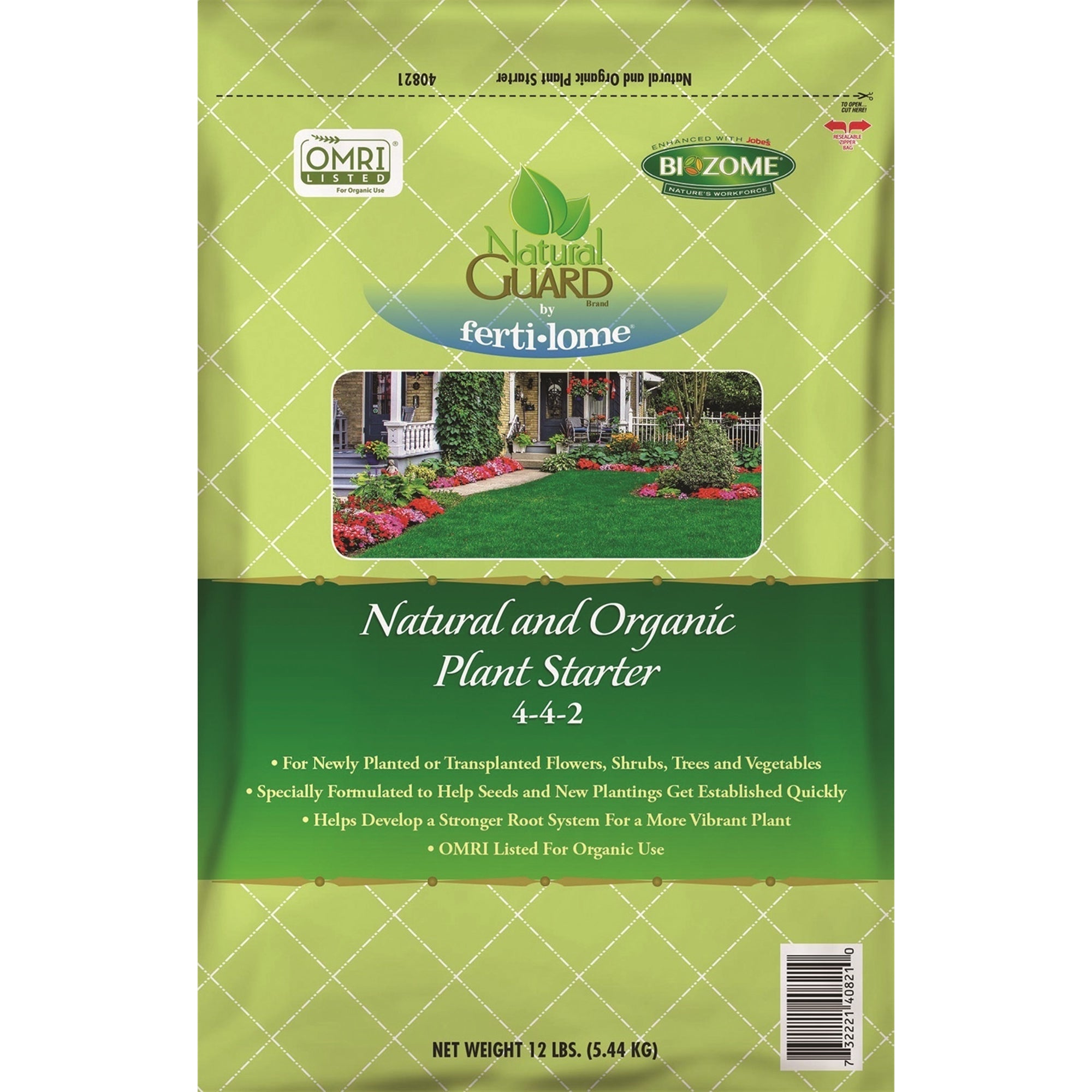 Fertilome Natural Guard Natural and Organic Plant Starter Food, 4-4-2