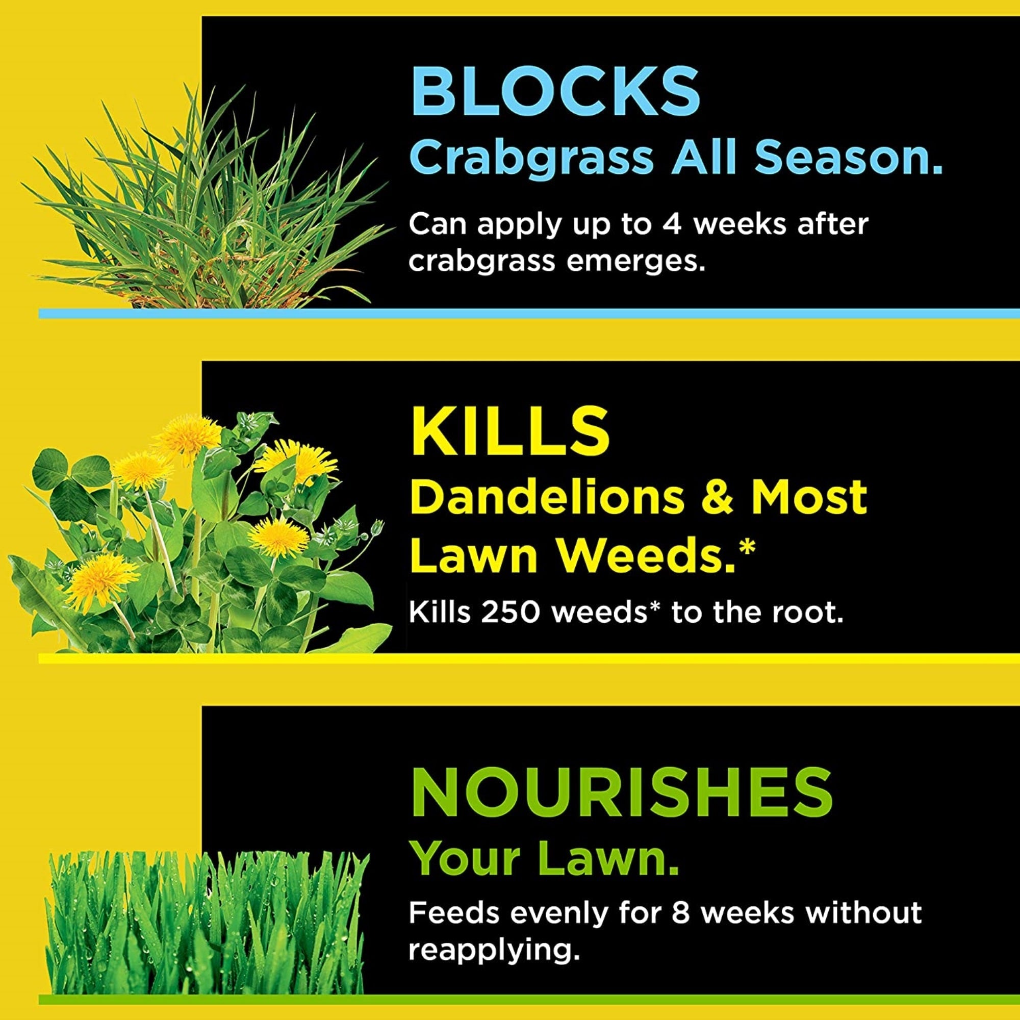 Preen One Lawncare Weed & Feed Lawn Fertilizer and Weed Control