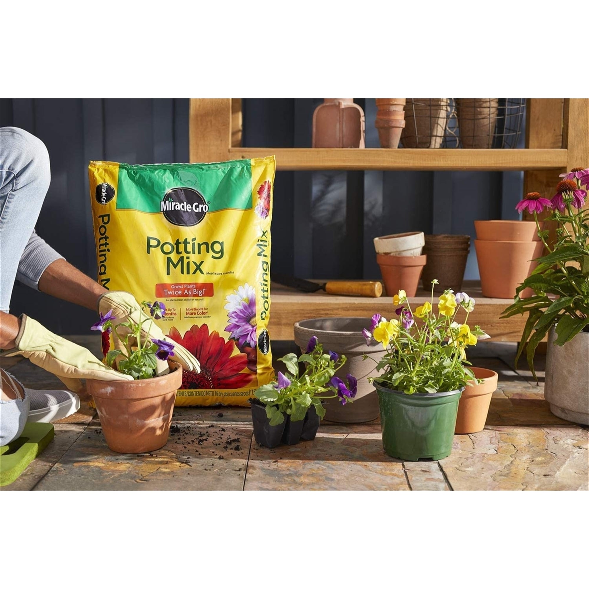 Miracle-Gro Garden Potting Mix for Plants
