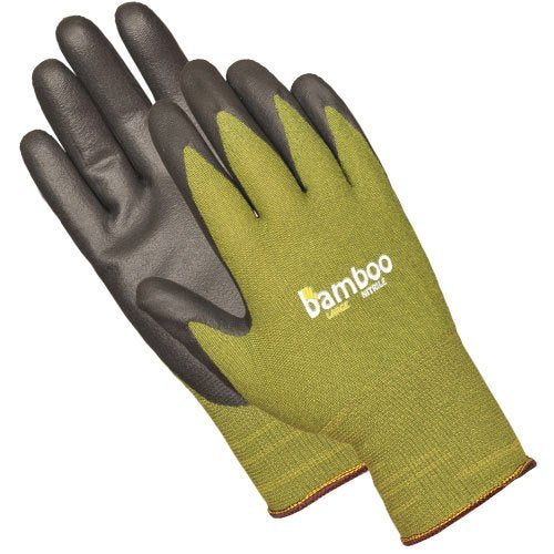 Bamboo & Nitrile Gardener Gloves - Large