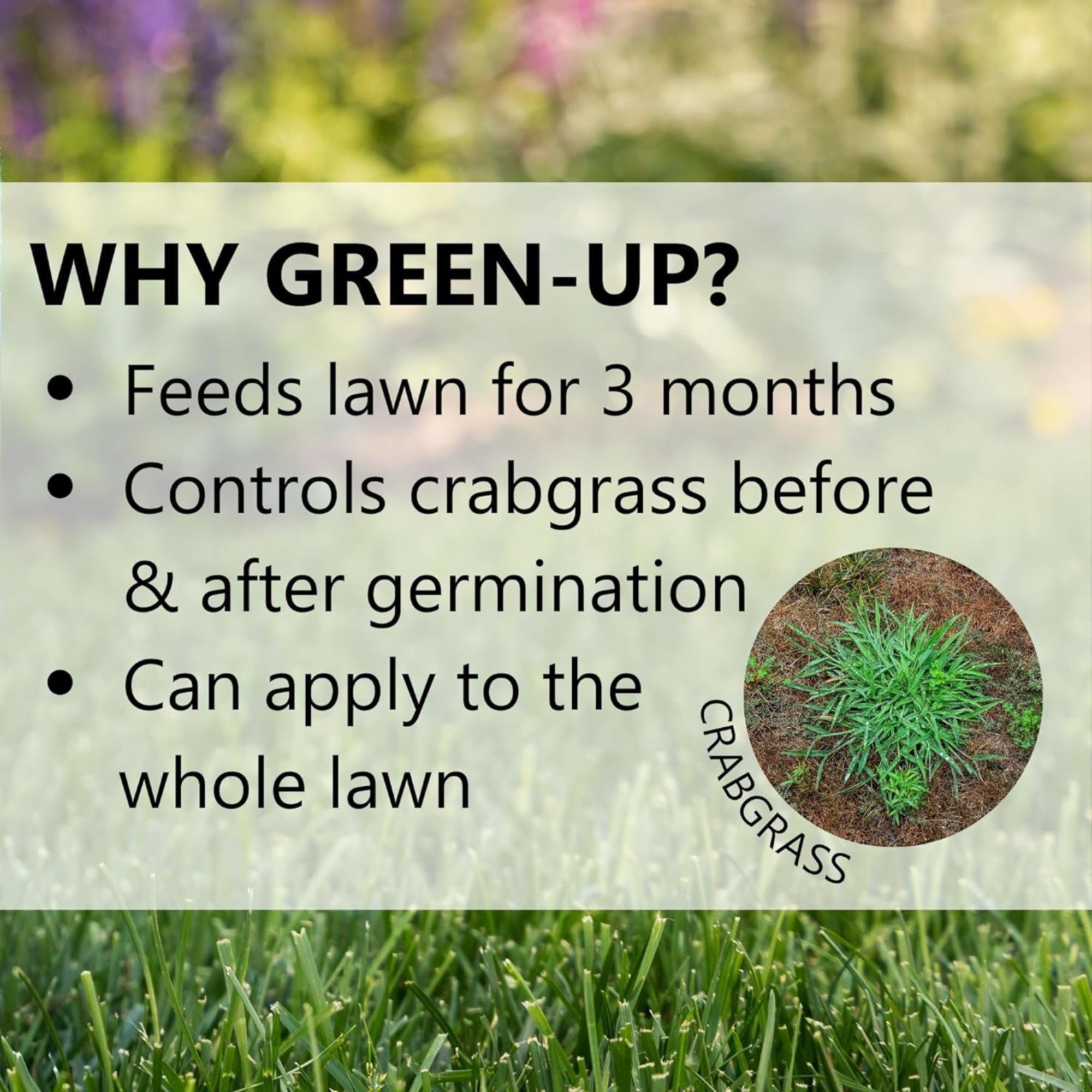 Jonathan Green GREEN-UP Lawn Food with Crabgrass Preventer