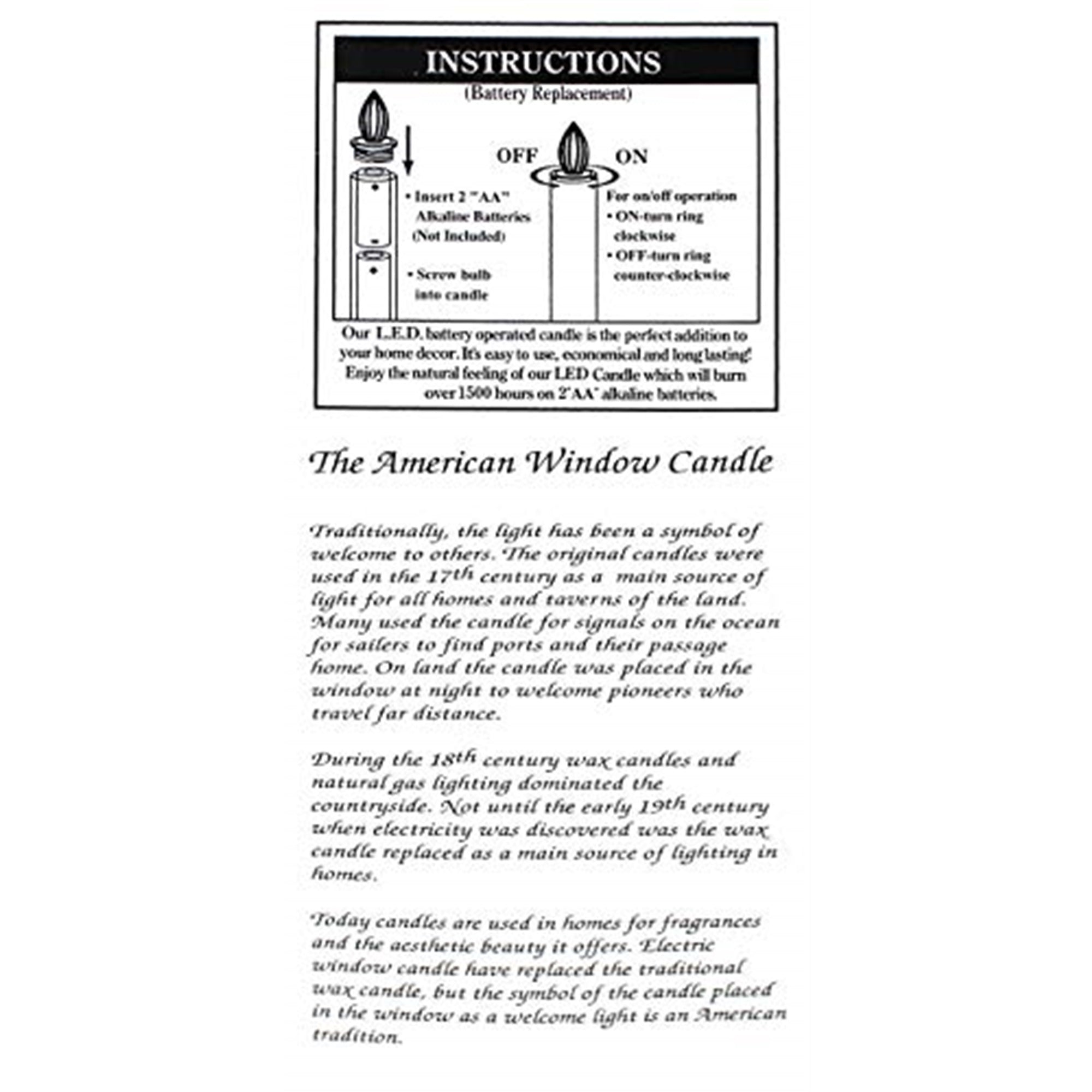 IMC Cape Cod B/O LED Window Candle w/ Timer, Wax Drip, Brass, 9", Pack of 4