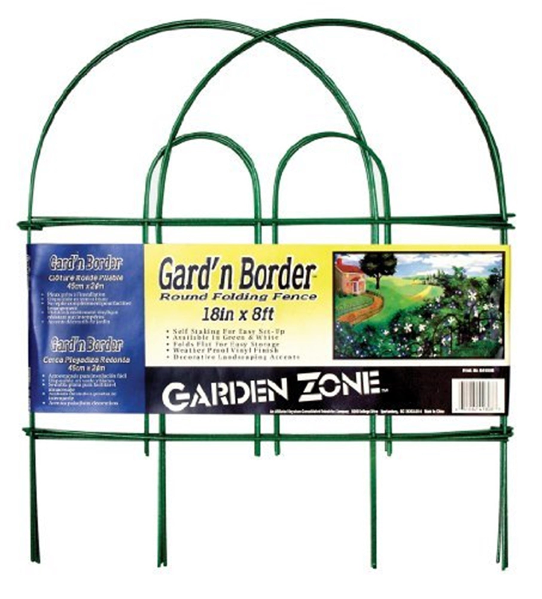 Origin Point 0 Gard'n Border Round Folding Fence 1