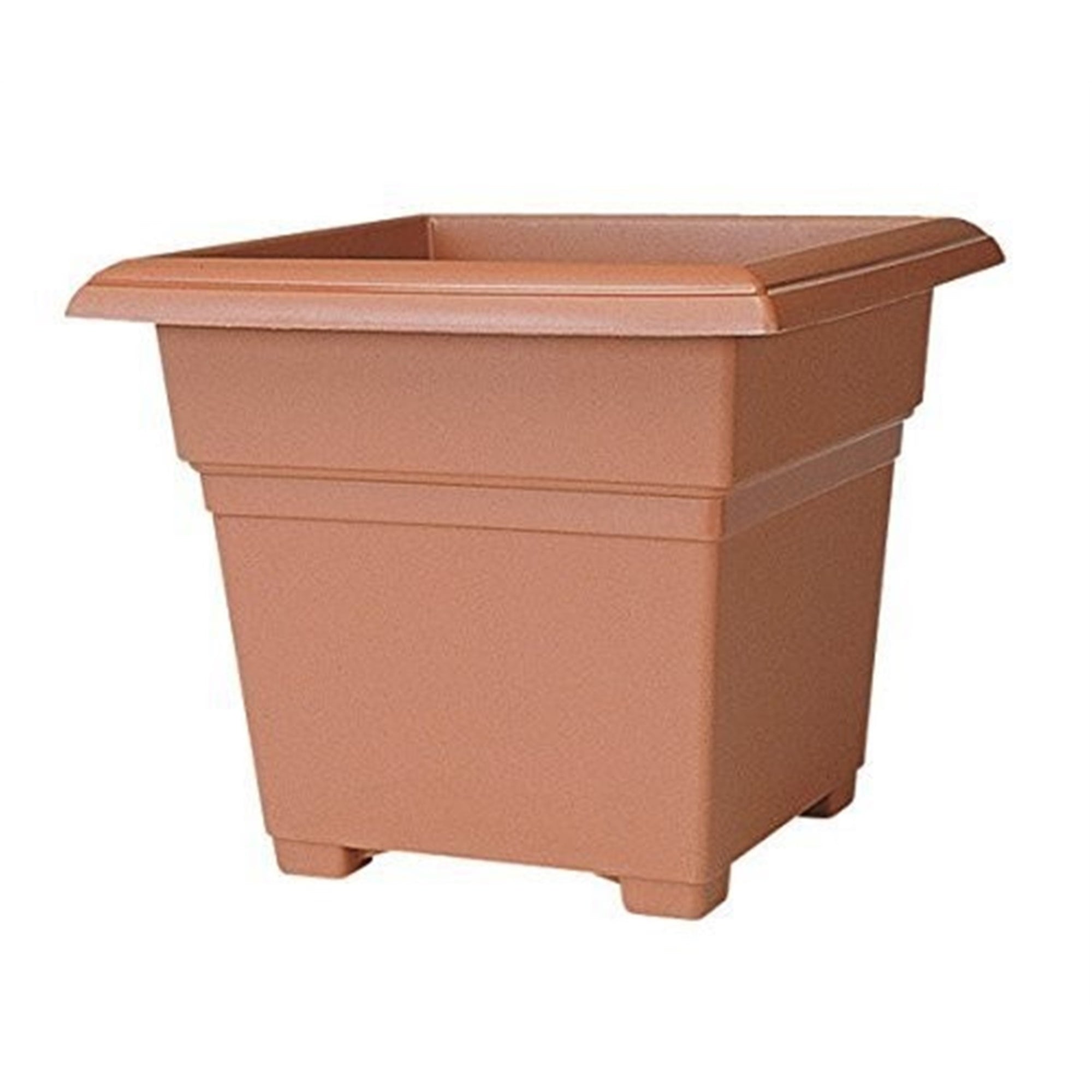 Novelty Plastic Countryside Indoor/Outdoor Square Tub Planter