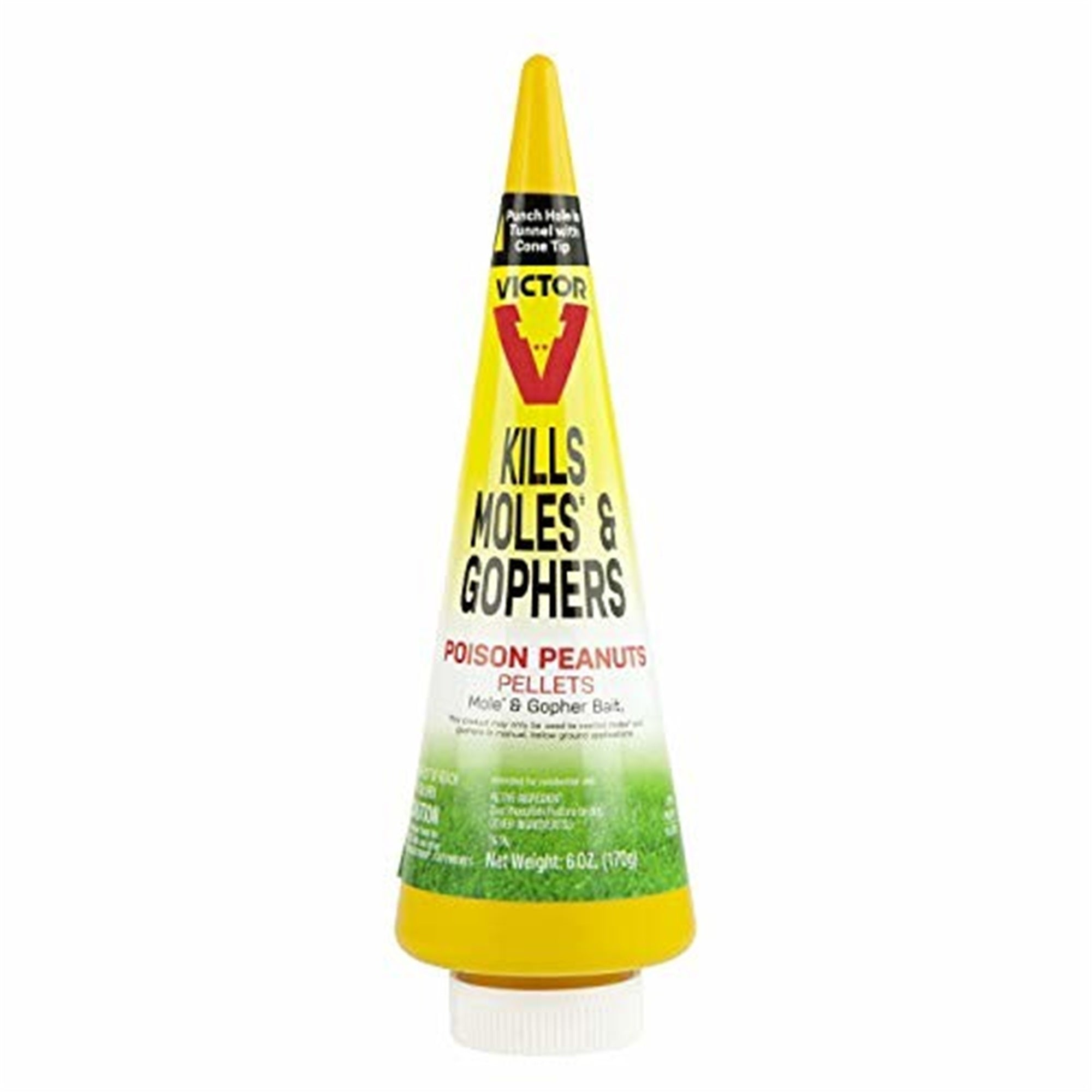 Victor Mole & Gopher Poison Peanuts, 6oz