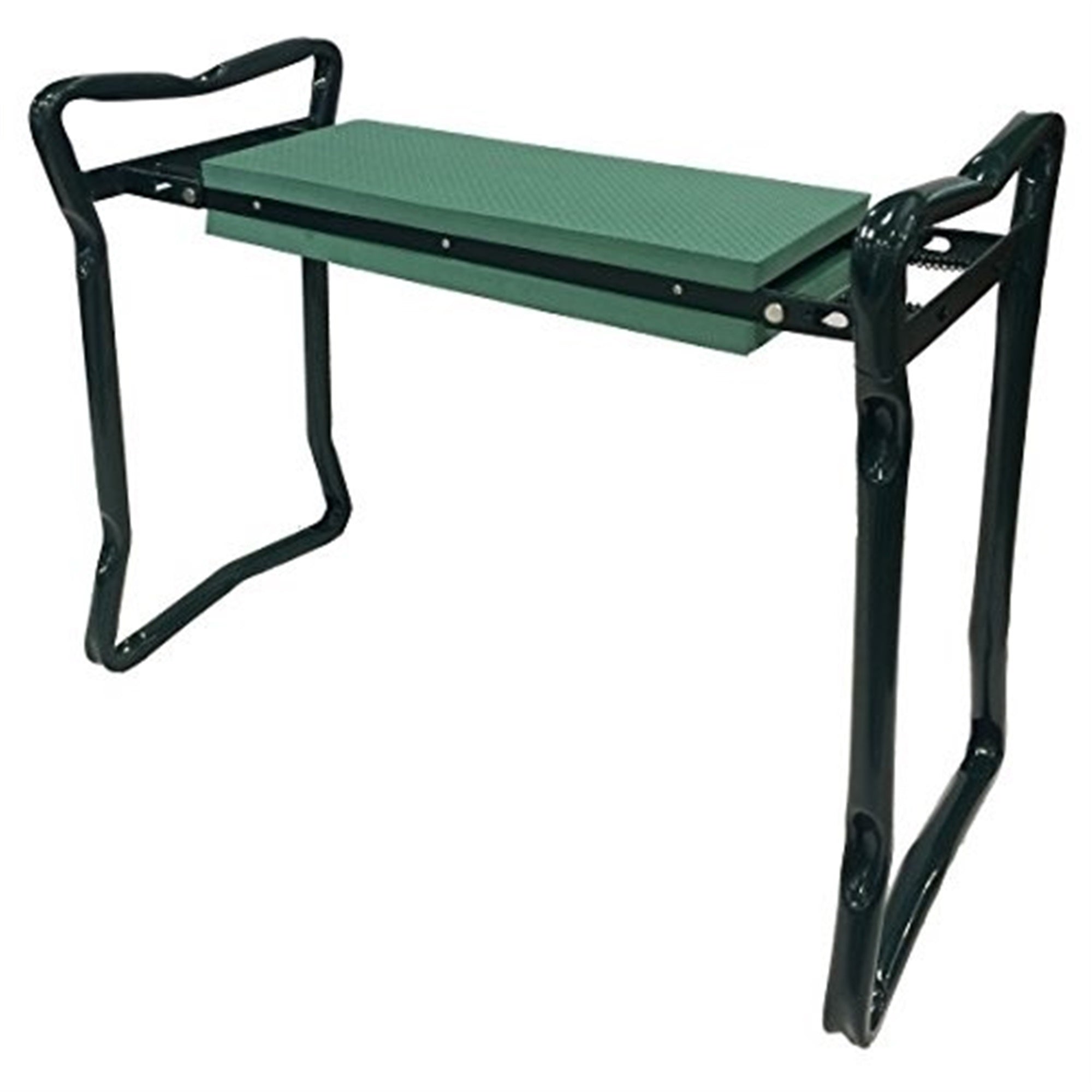 Gardener Select Folding Garden Kneeler Seat - Lightweight Portable Gardening Bench & Sitting Stool, Green