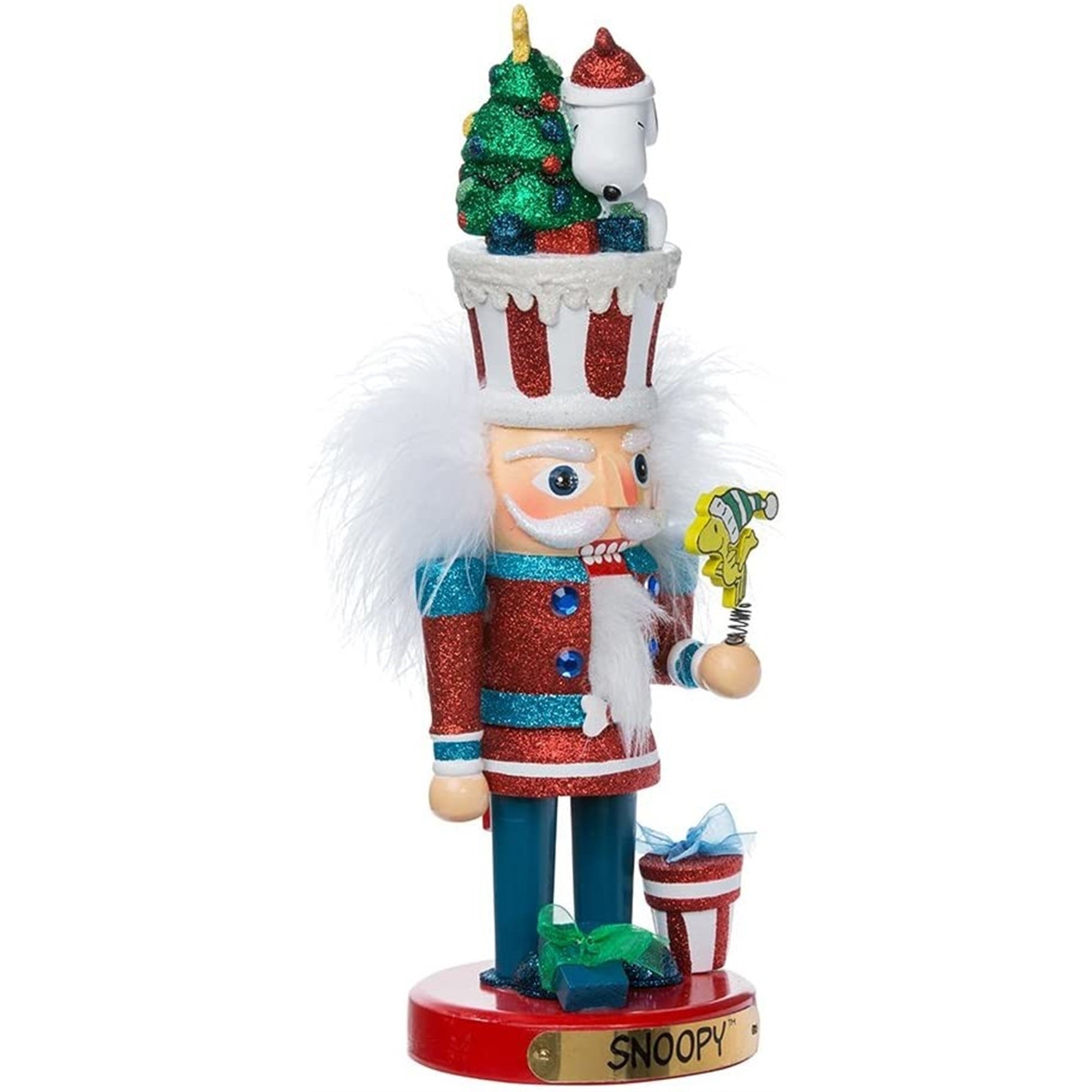 Kurt Adler Peanuts Snoopy Hollywood Nutcracker, 12"
