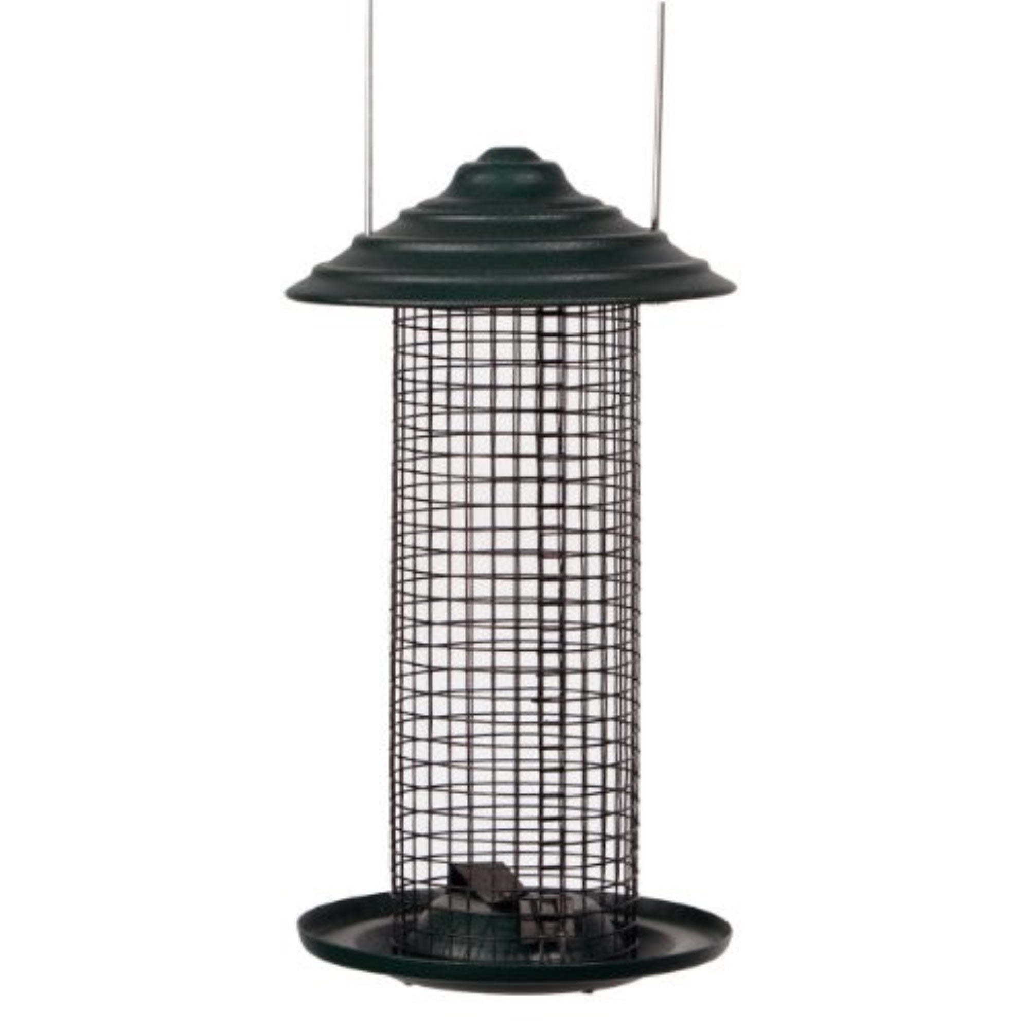 Woodlink Metal Mini Magnum Screen Bird Feeder for Black Oil Sunflower Seeds