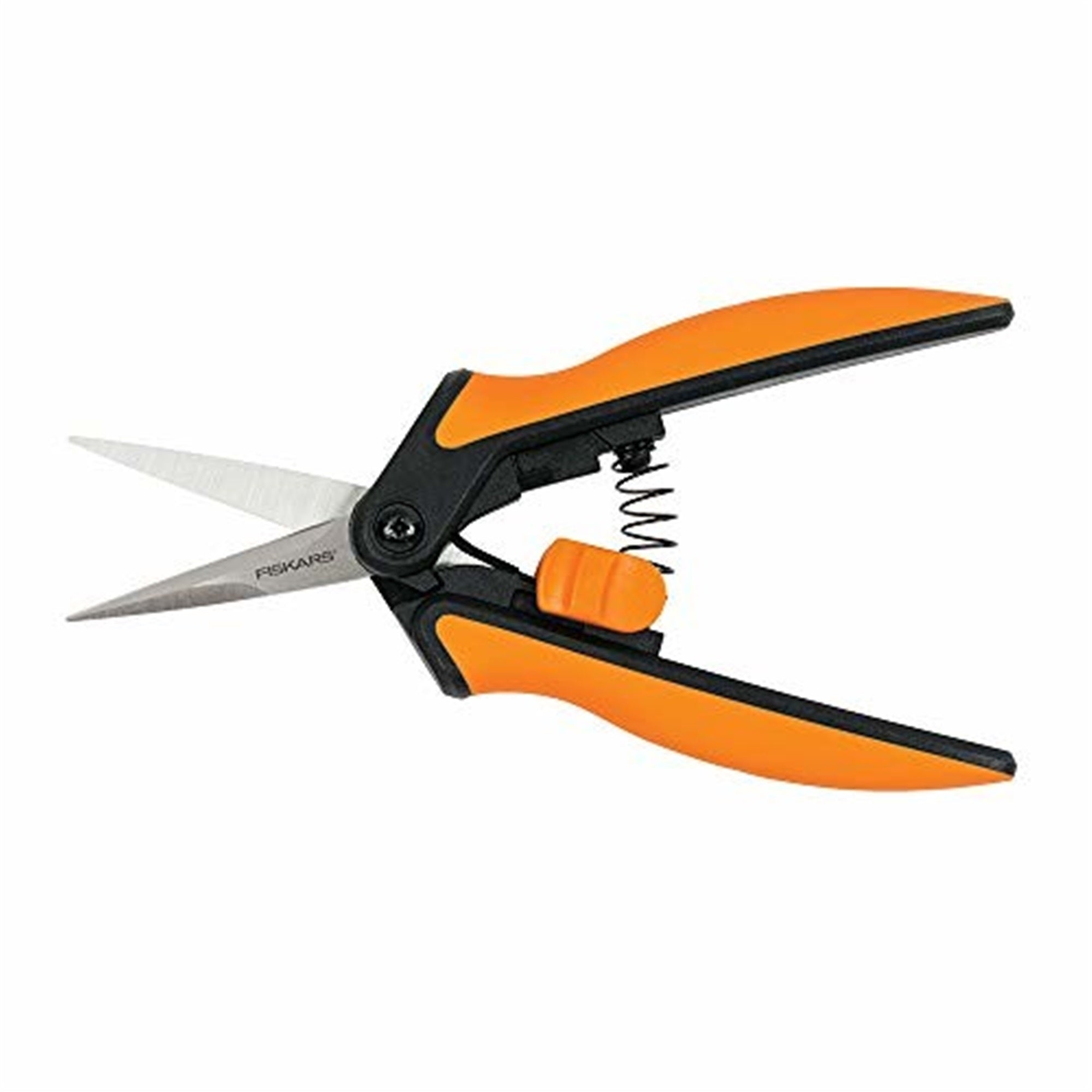 Fiskars Softouch Micro-Tip Pruning Snips for Precision Garden Trimming, 6"