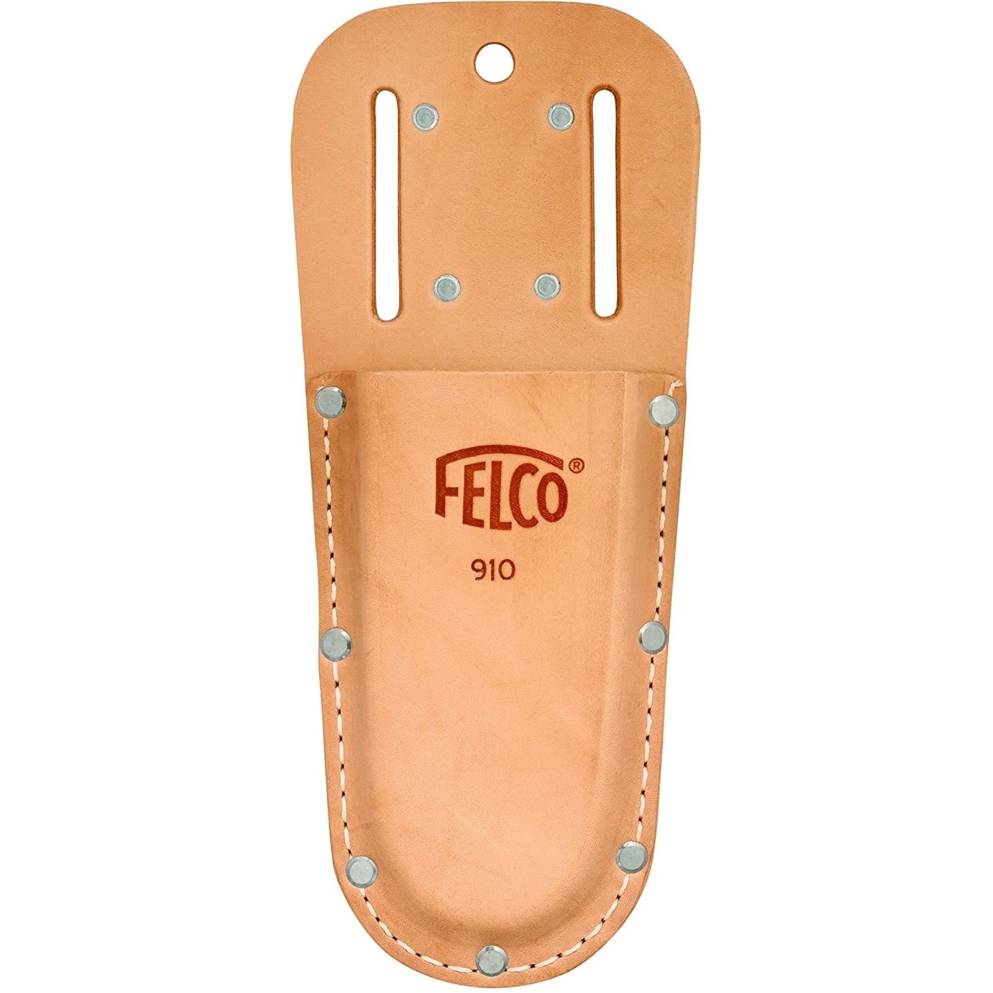 Felco Leather Holster with Loop and Clip for Holding Pruning Shears
