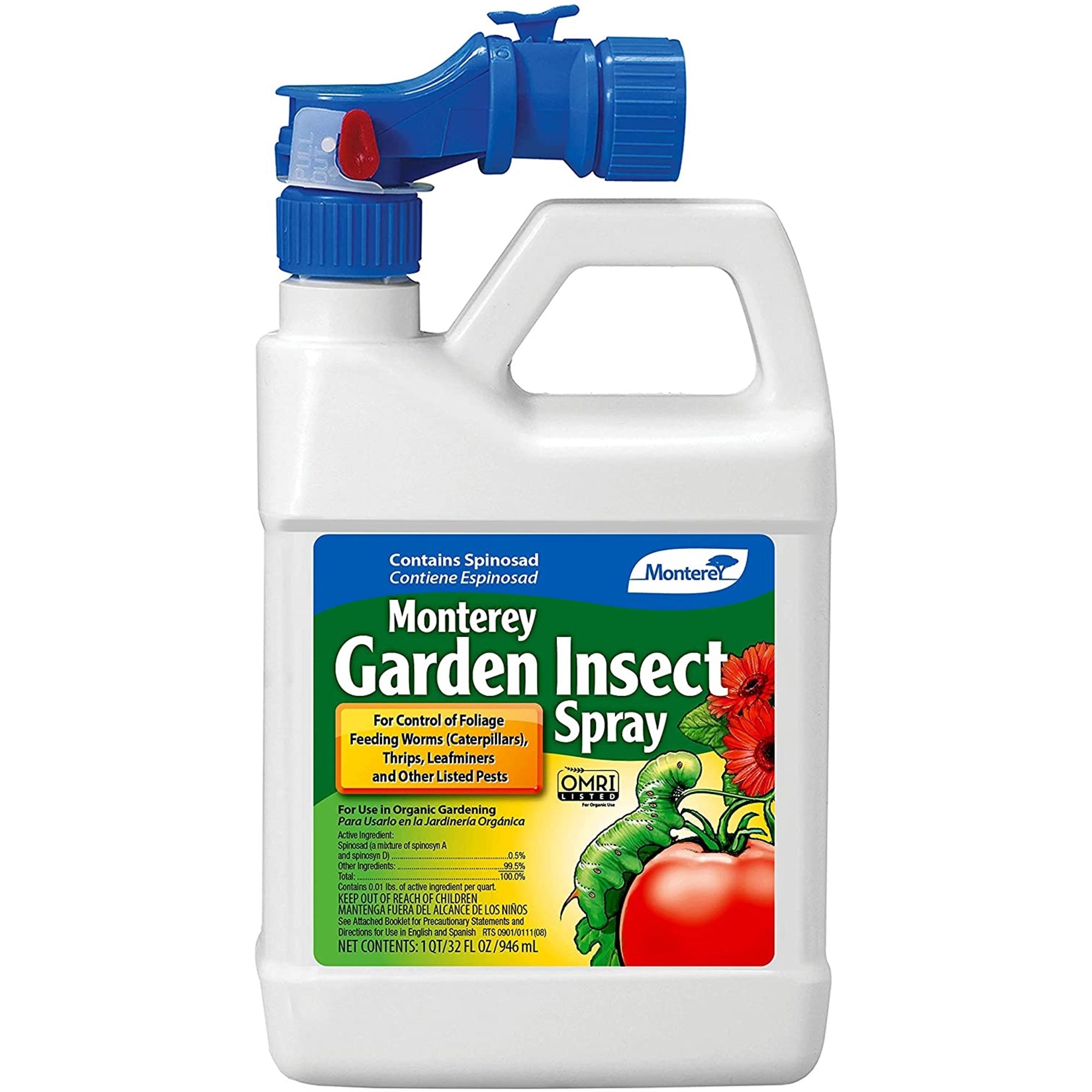Monterey Garden Insect Spray, Insecticide & Pesticide with Spinosad