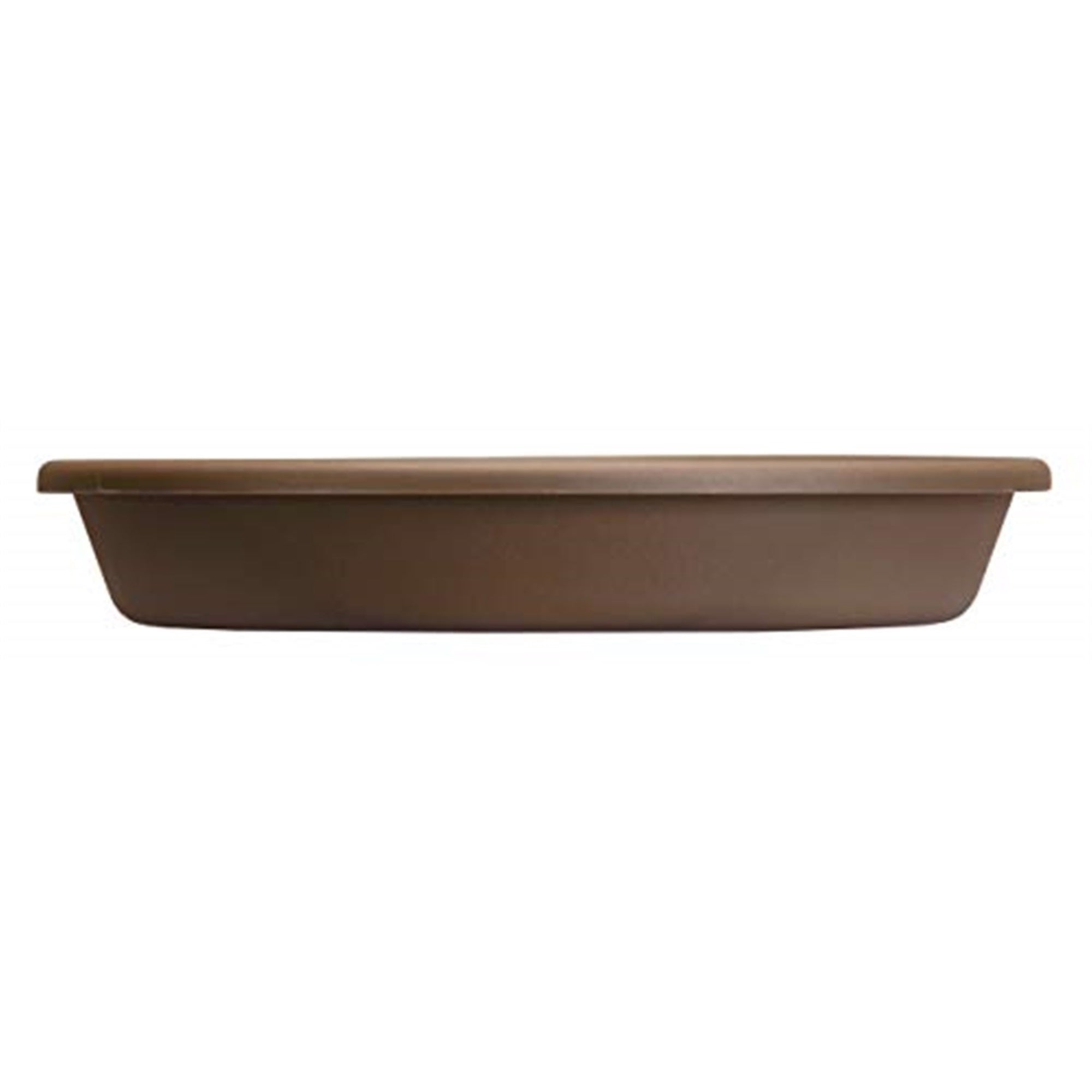 The HC Companies Classic Plastic Saucer, Espresso 6"