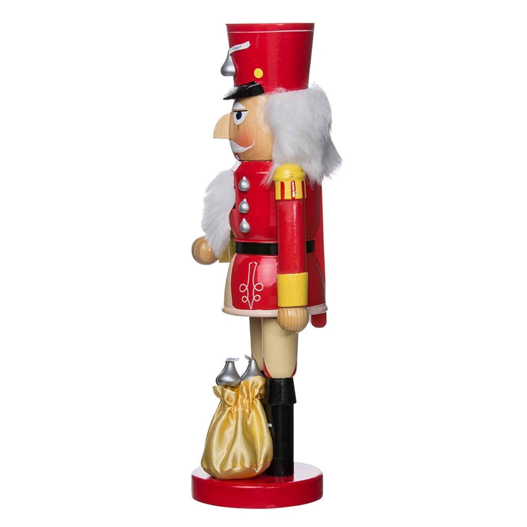 Kurt Adler Hershey Kisses Soldier Nutcracker, 14-Inch