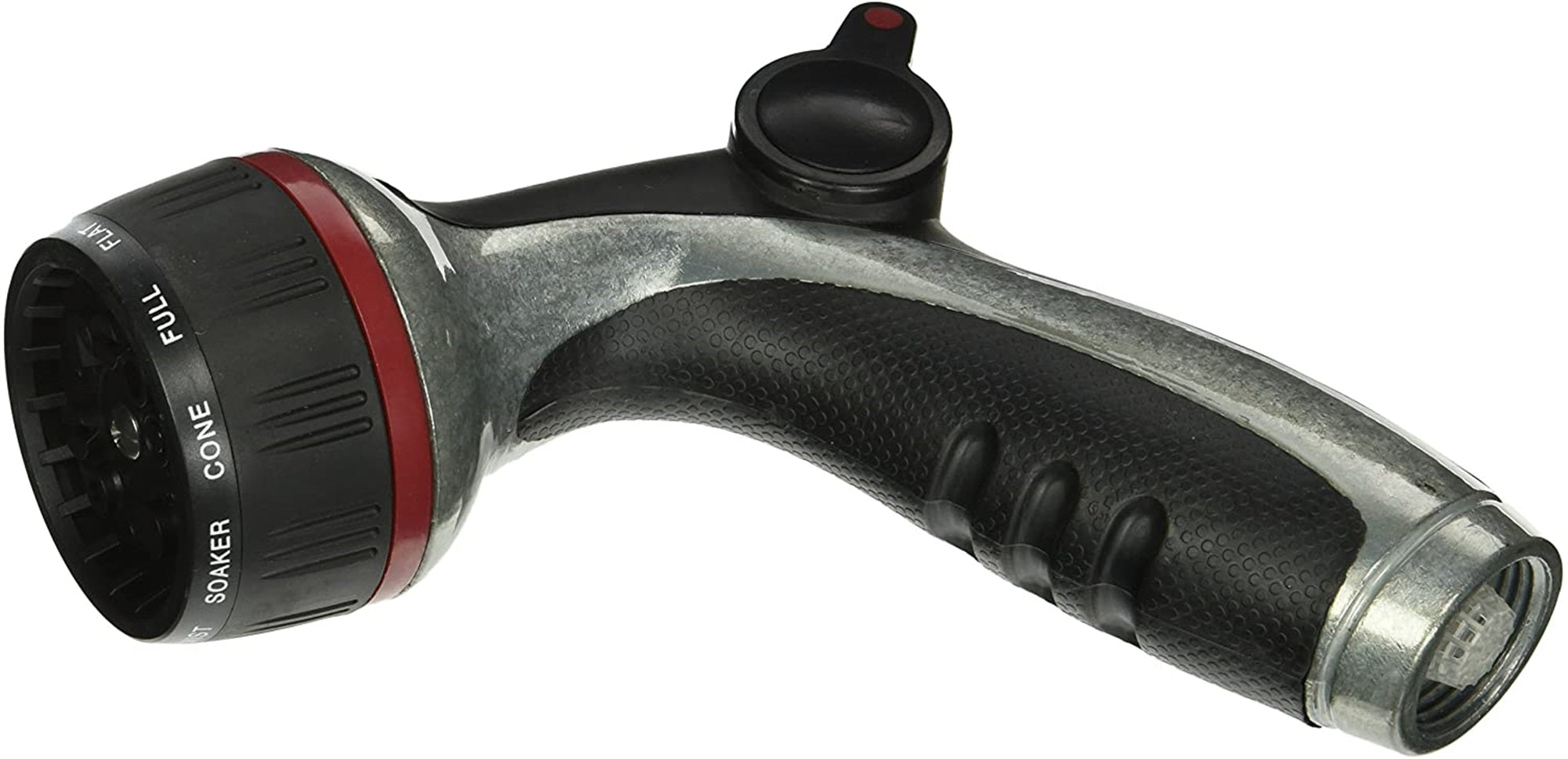 Green Thumb 10-Pattern Metal Nozzle with Thumb Flow Control