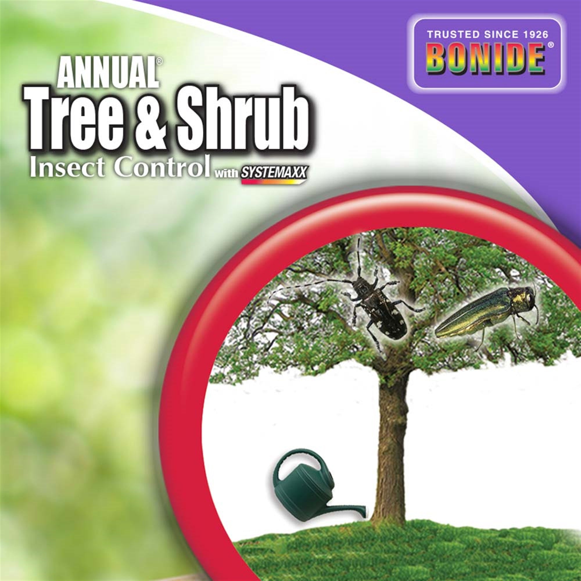 Bonide Annual Tree & Shrub Insect Control with Systemaxx, Year Long Protection, Concentrate, 32oz