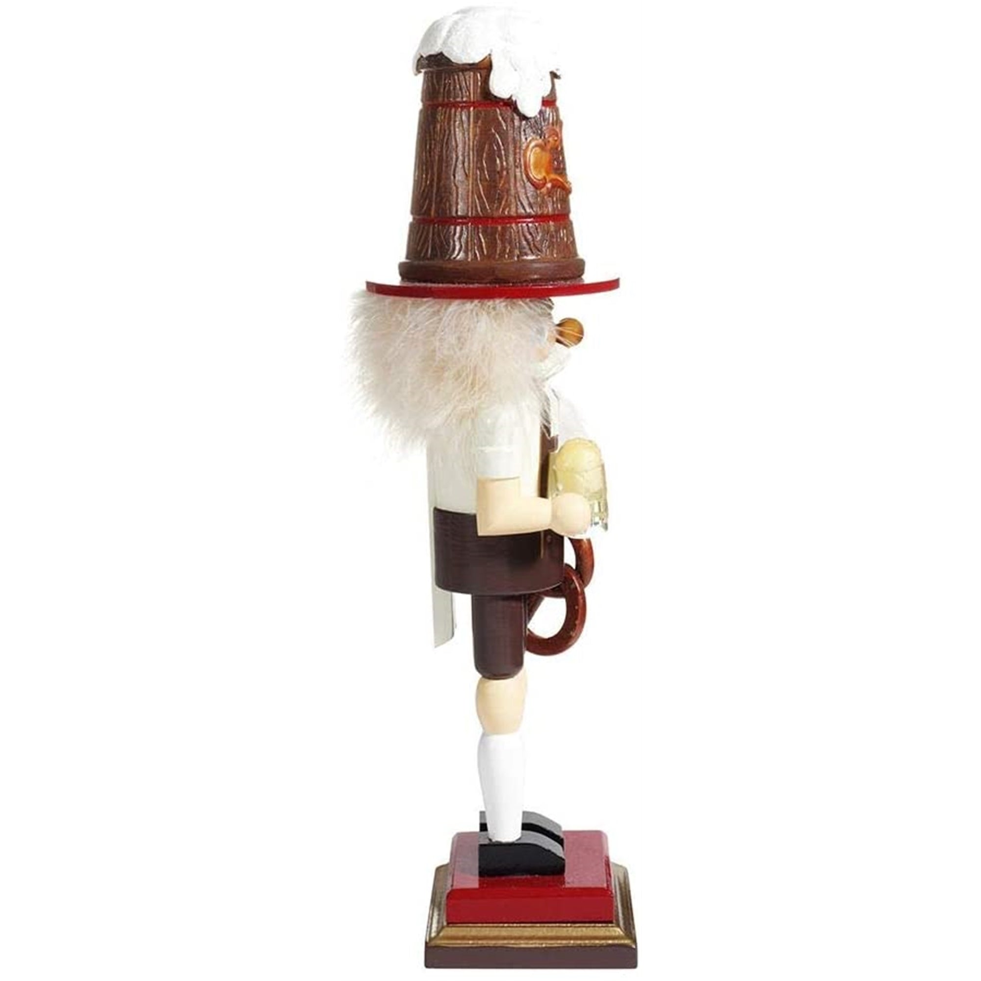Kurt Adler Hollywood Beer and Pretzel Nutcracker, 15"