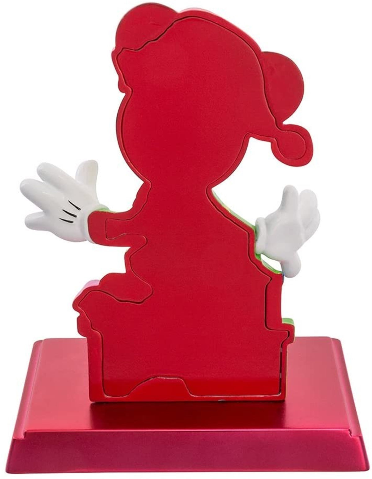 Kurt Adler Disney Metal Stocking Holder with Retractable Hook, Minnie Mouse