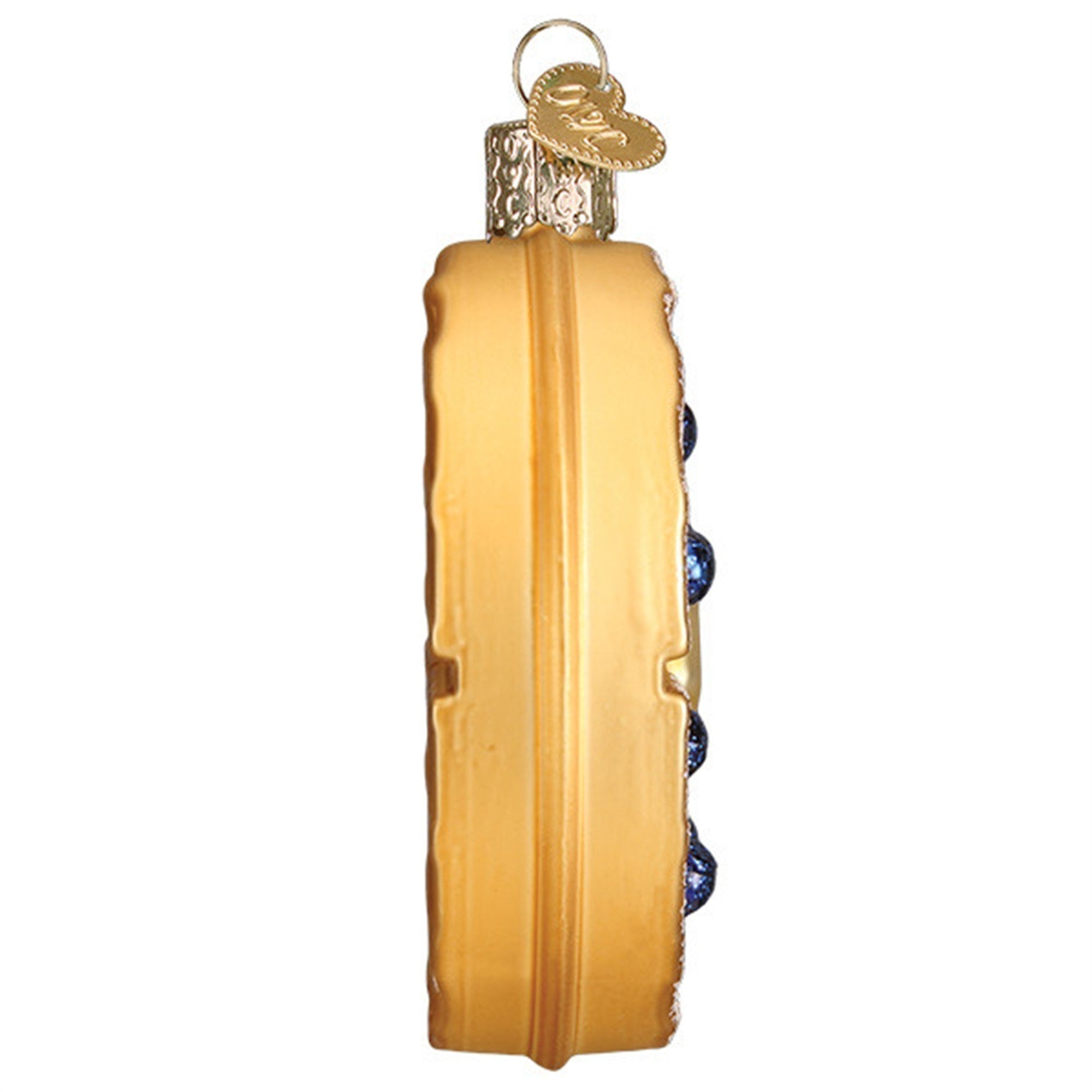 Old World Christmas Waffle Glassblown Ornament