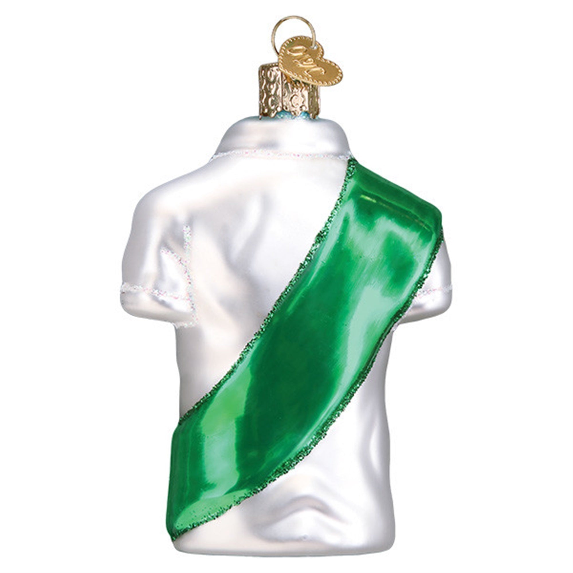 Old World Christmas Blown Glass Christmas Ornament, Girl Scout Uniform
