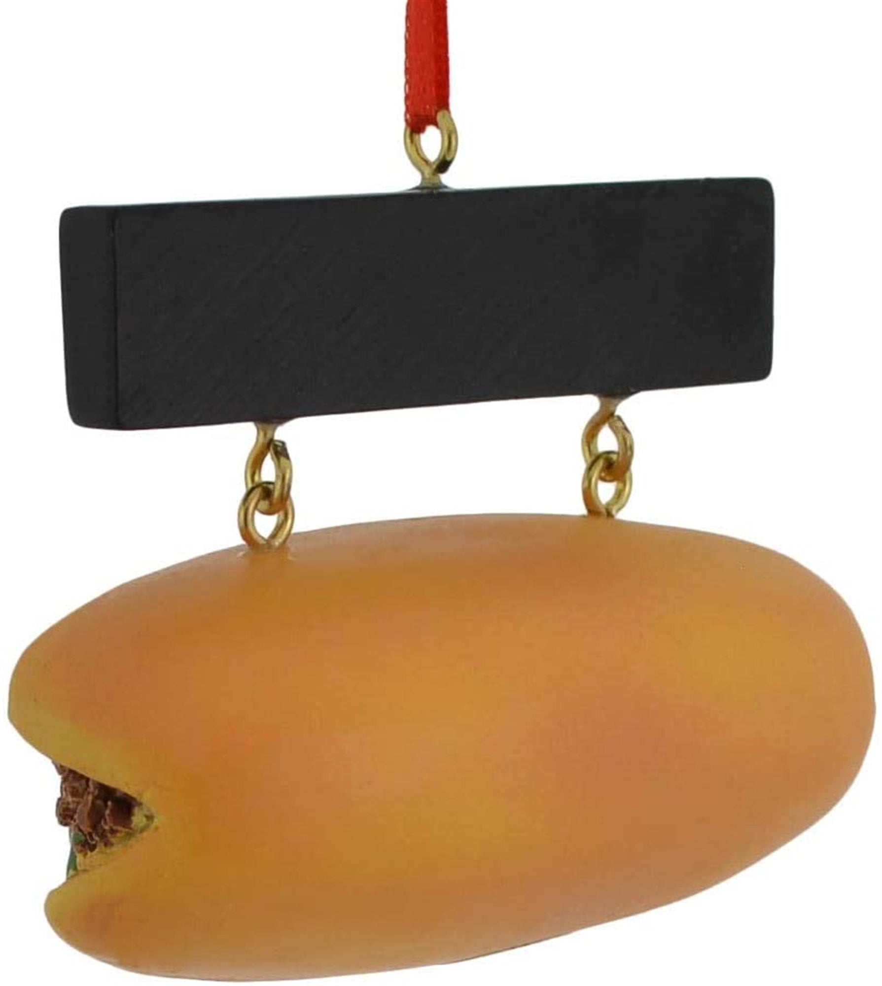 Kurt Adler Philly Cheese Steak Sandwich with Sign Ornament 2.5