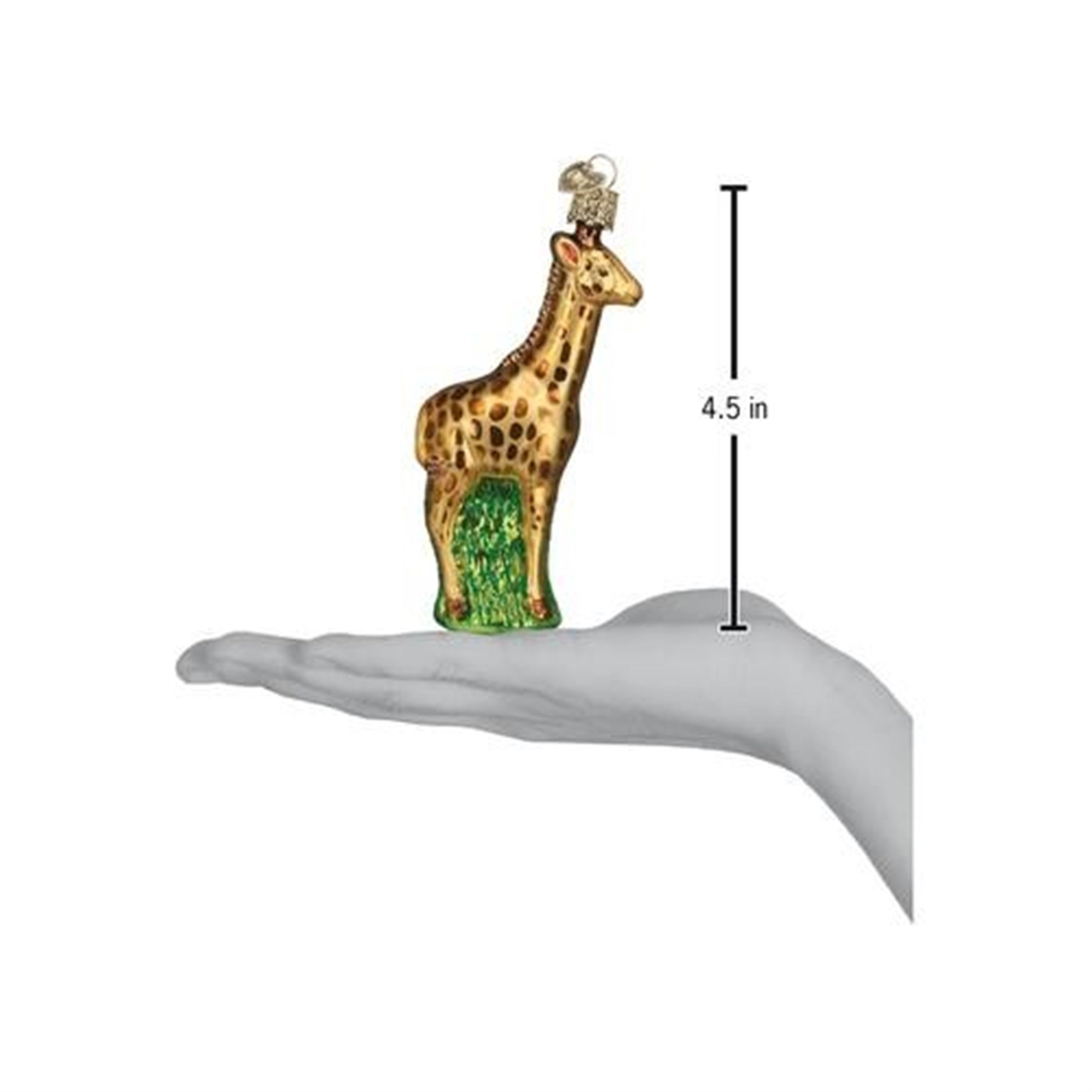Old World Christmas Blown Glass Ornament for Christmas Tree, Baby Giraffe