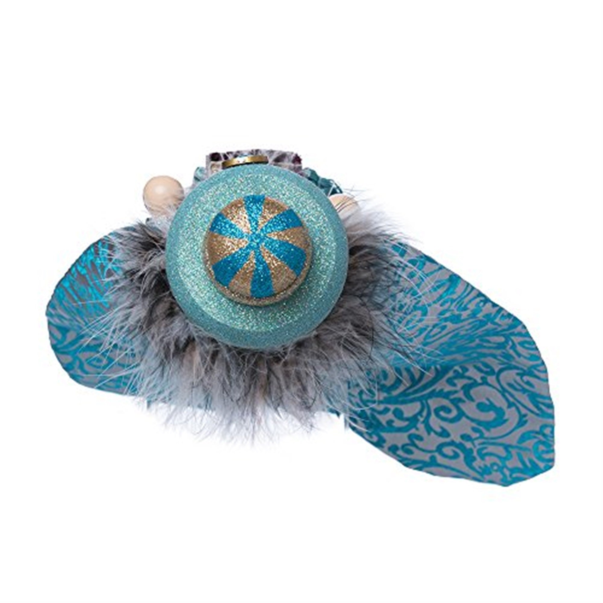 Kurt Adler Hollywood Turquoise King Nutcracker, 18"