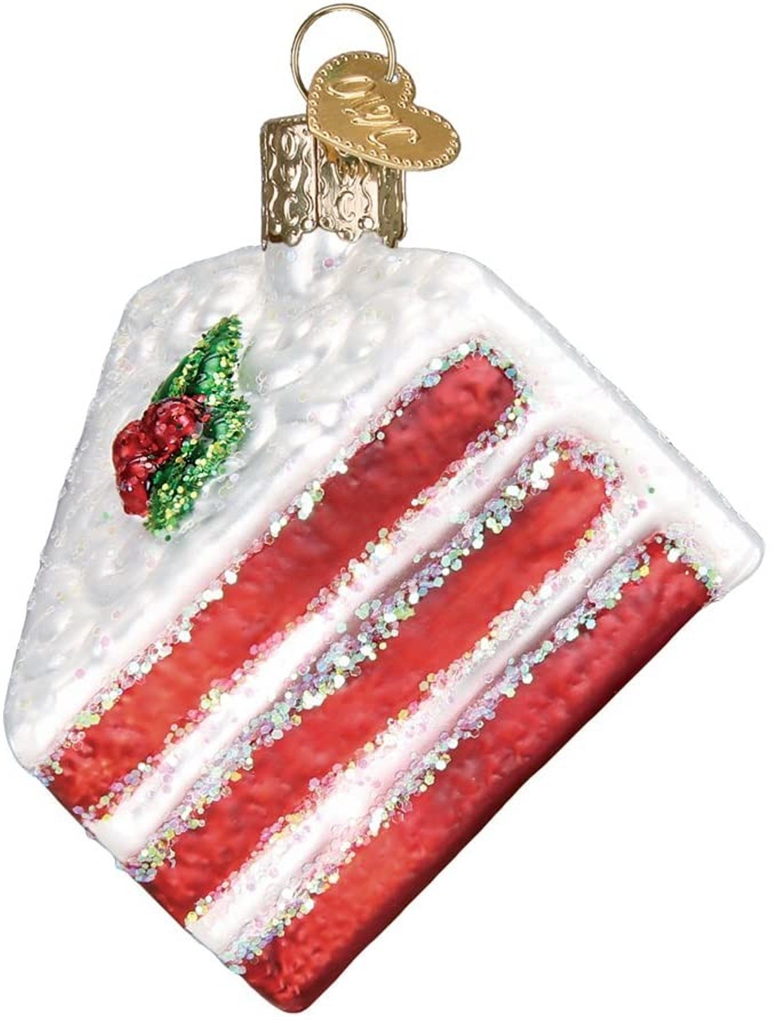 Old World Christmas Blown Glass Ornament for Christmas Tree, Mini Desserts (6-Piece Set)
