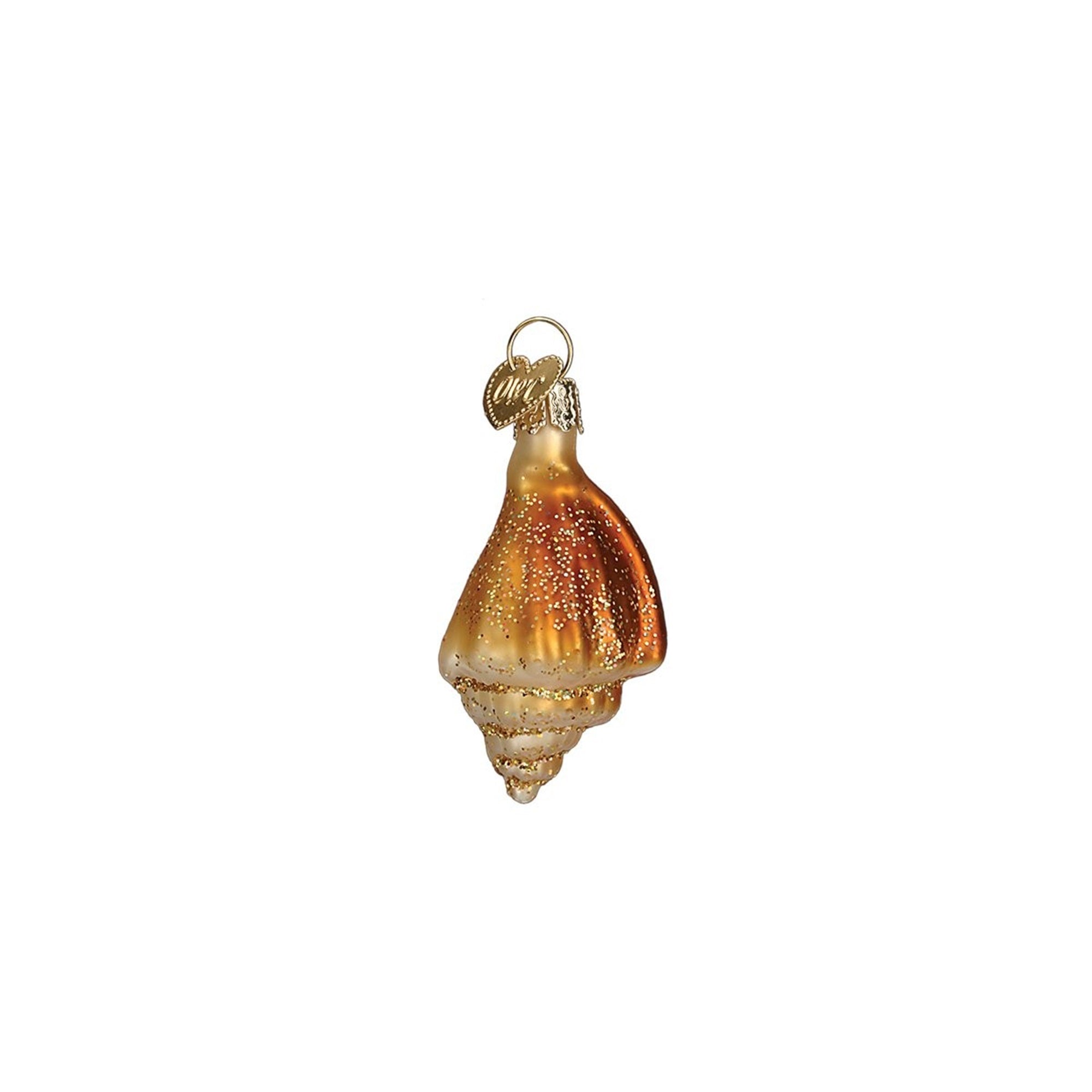 Old World Christmas Hanging Ornament - 6 Piece Assorted Sea Shell Set