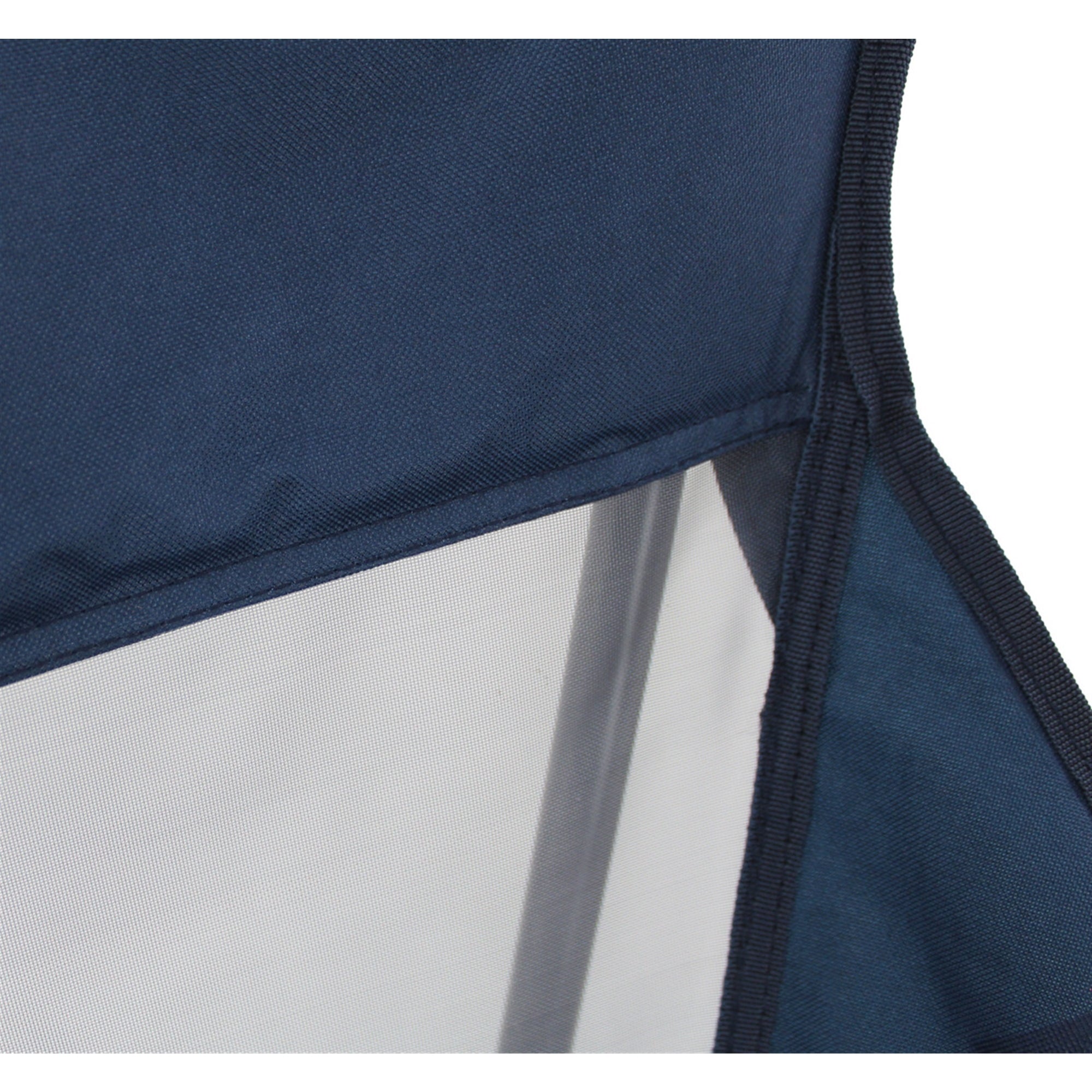 Zenithen Limited Portable Swivel Mesh Folding Chair, Navy (225lb Capacity)