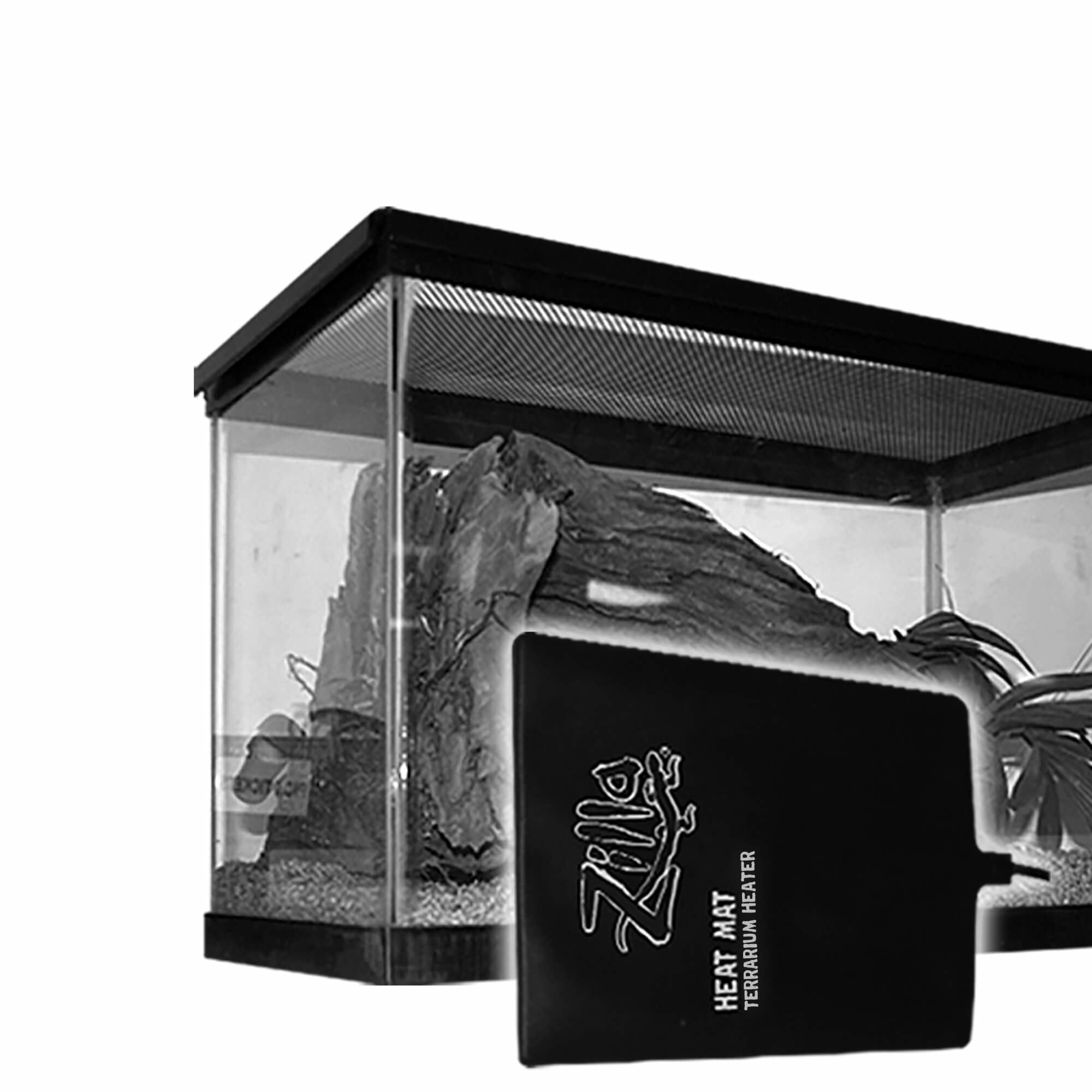 Zilla 4W Heat Mat Terrarium Heater for 1-5 Gallon Terrariums, 4" x 7"