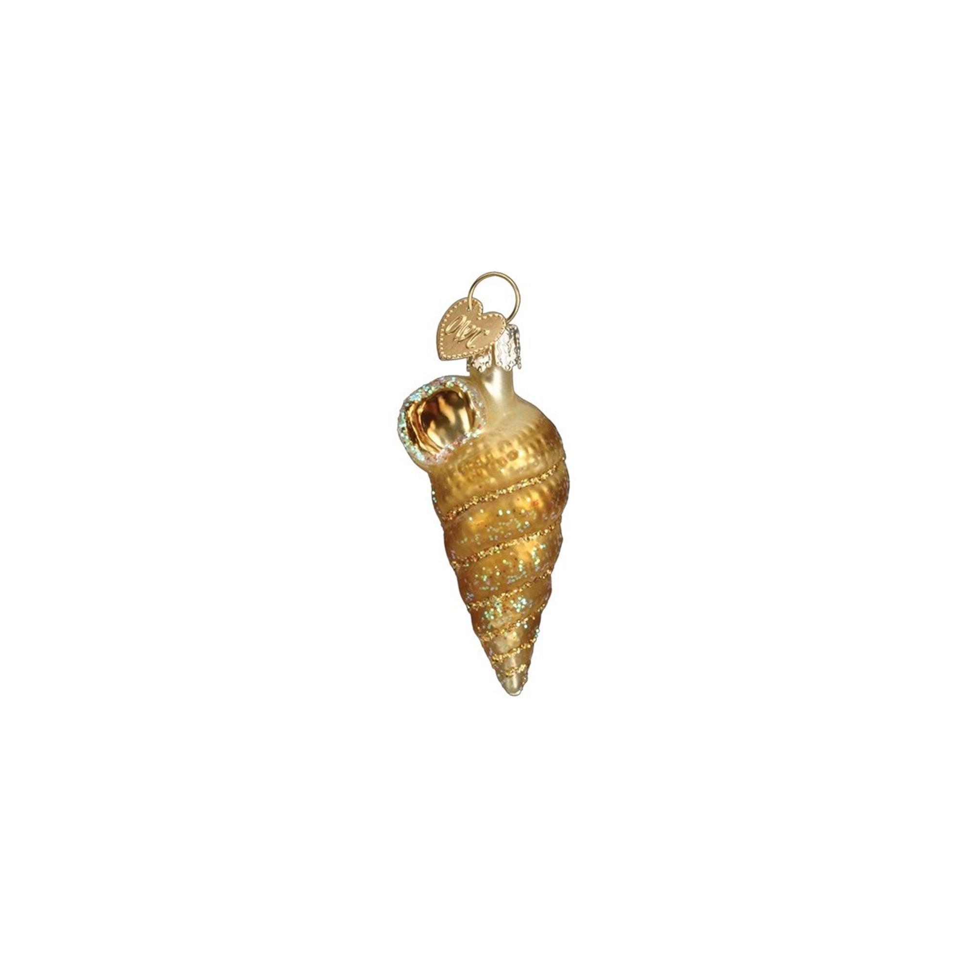 Old World Christmas Hanging Ornament - 6 Piece Assorted Sea Shell Set