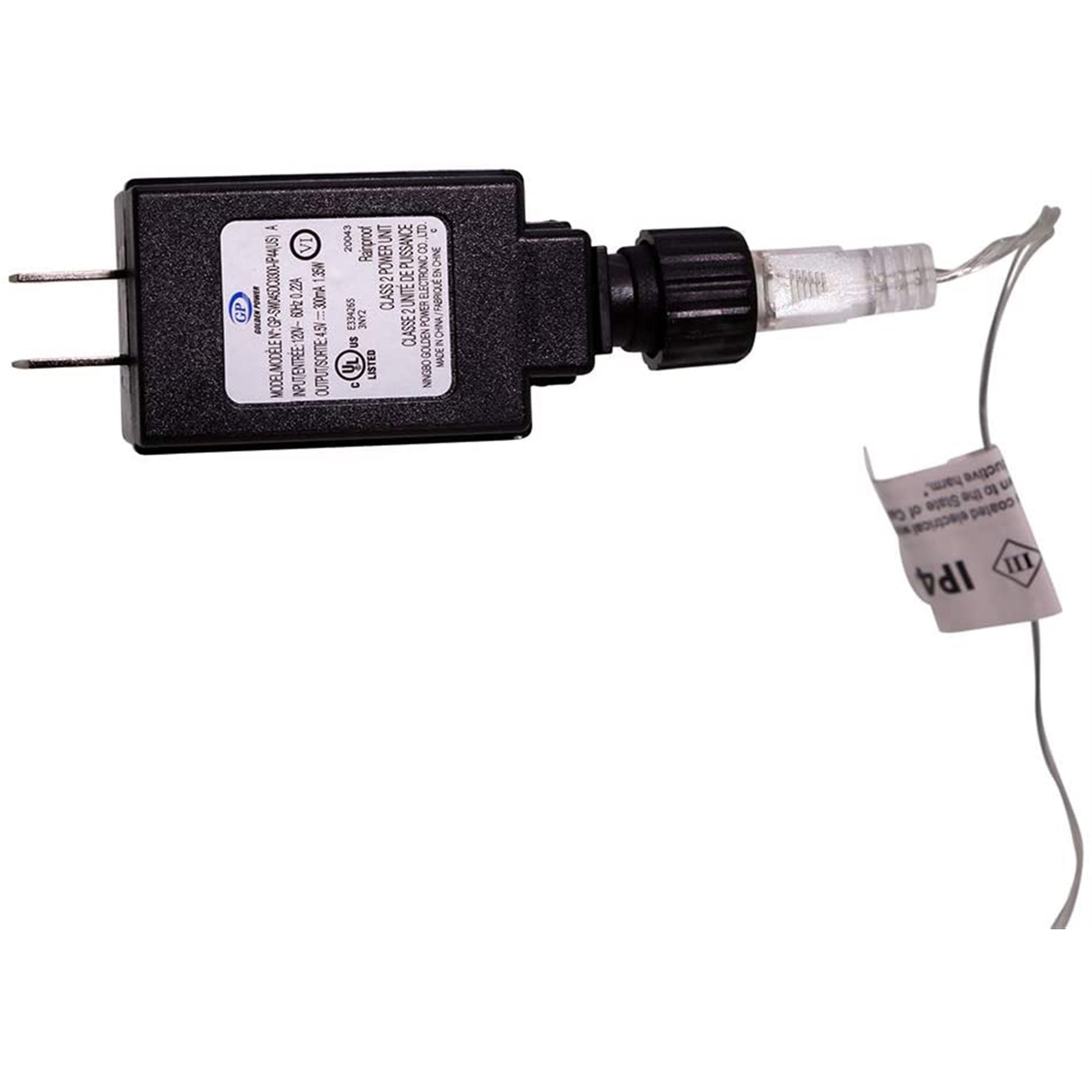 Kurt Adler Lighted Tinsel StarTree Topper with Warm White LED Lights, Silver, 12"