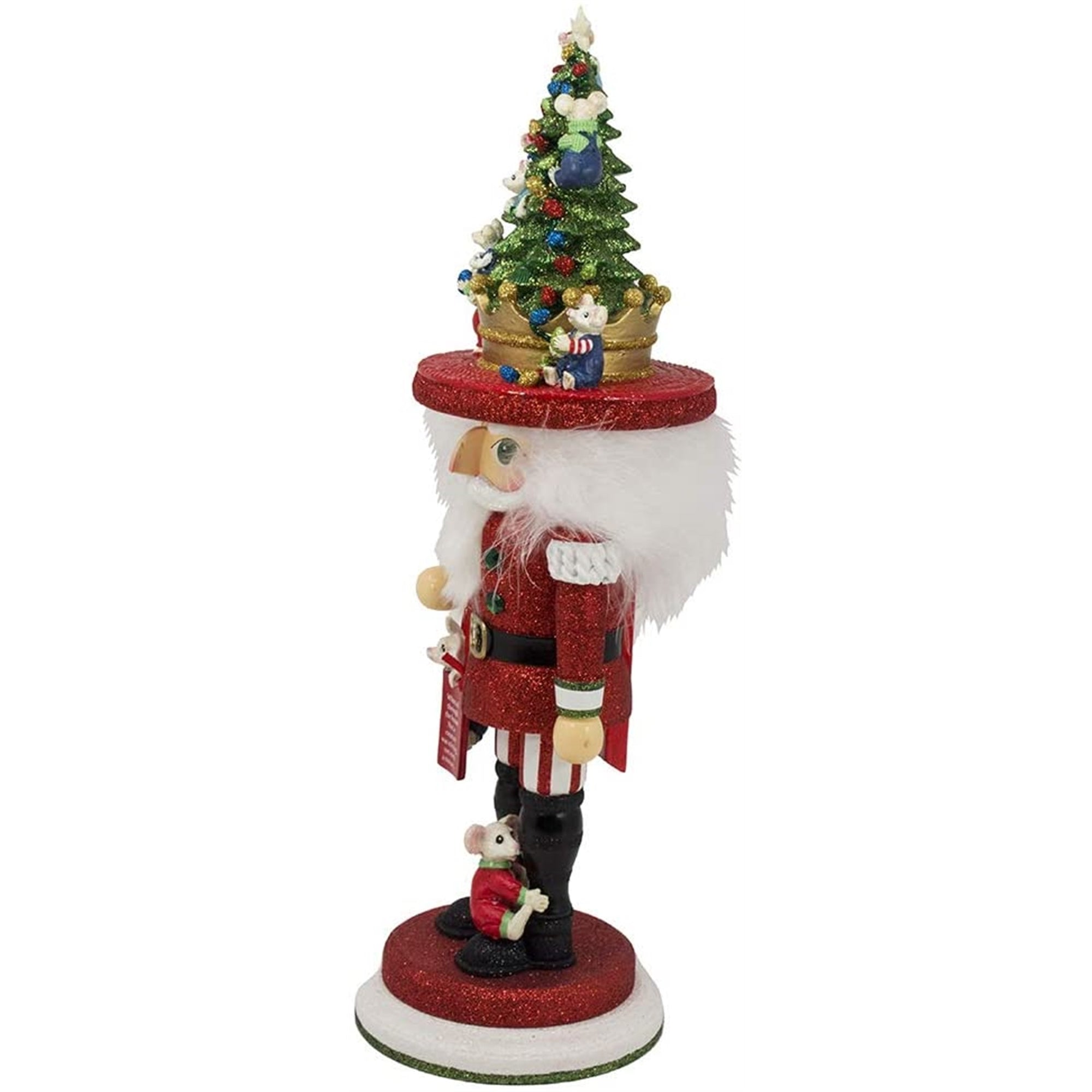 Kurt Adler Hollywood Night Before Christmas Mice Nutcracker, 18"