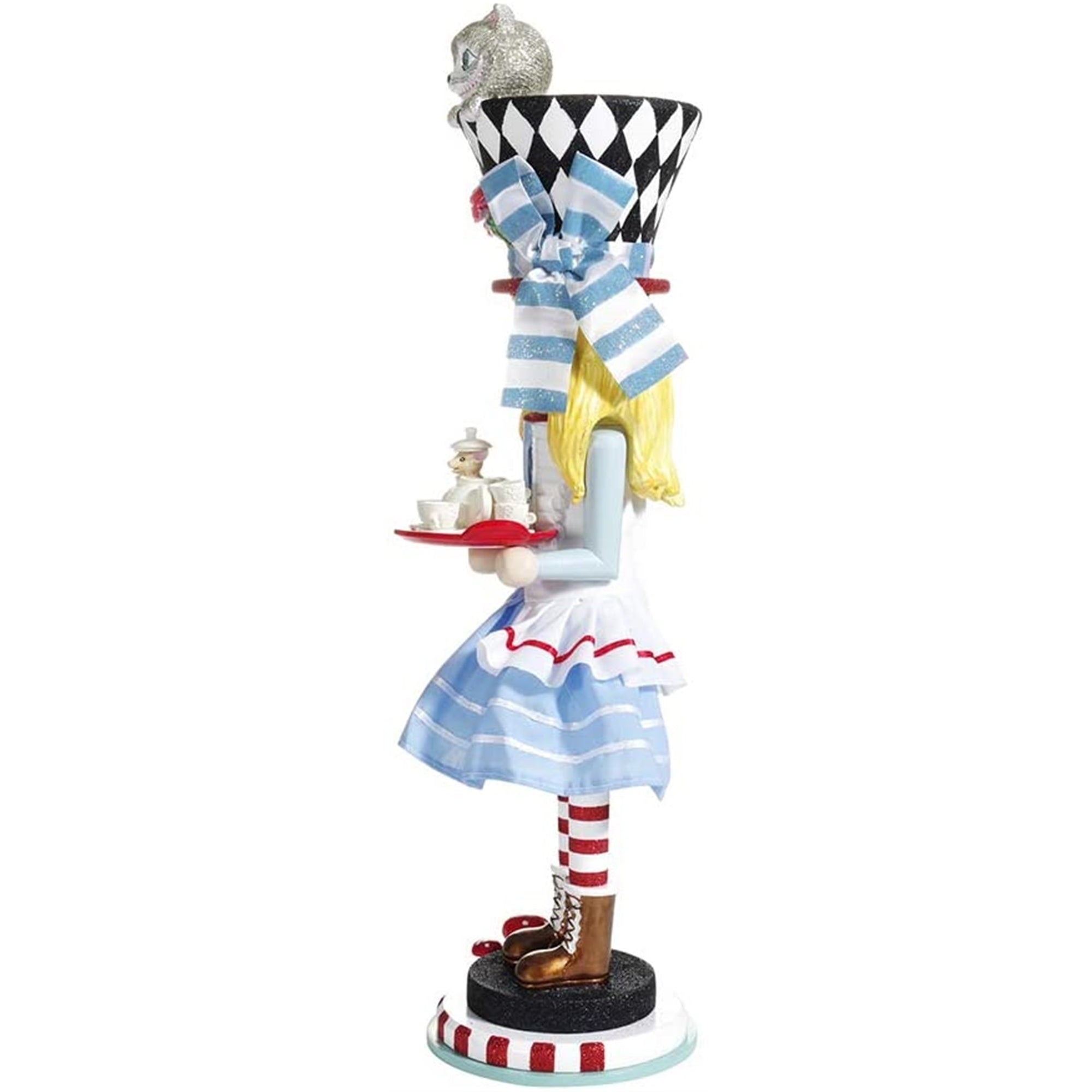 Kurt Adler Hollywood Nutcrackers, Alice Nutcracker, 19.5"