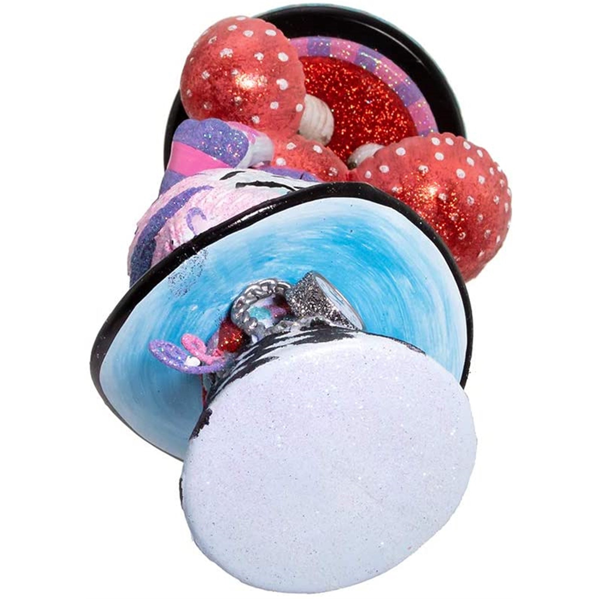 Kurt Adler Hollywood Nutcrackers, Cheshire Cat Nutcracker, 15"