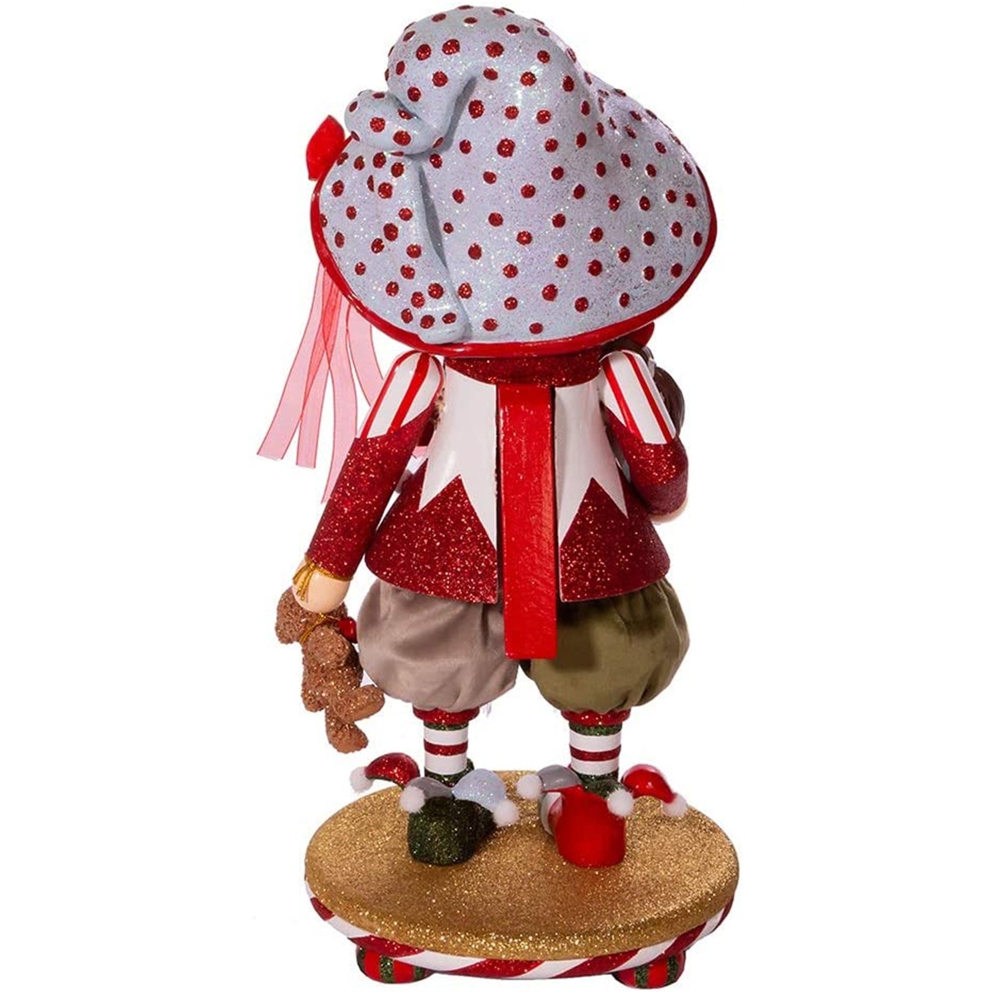 Kurt Adler Hollywood Nutcracker Collection, Elf Girl Nutcracker, 15"