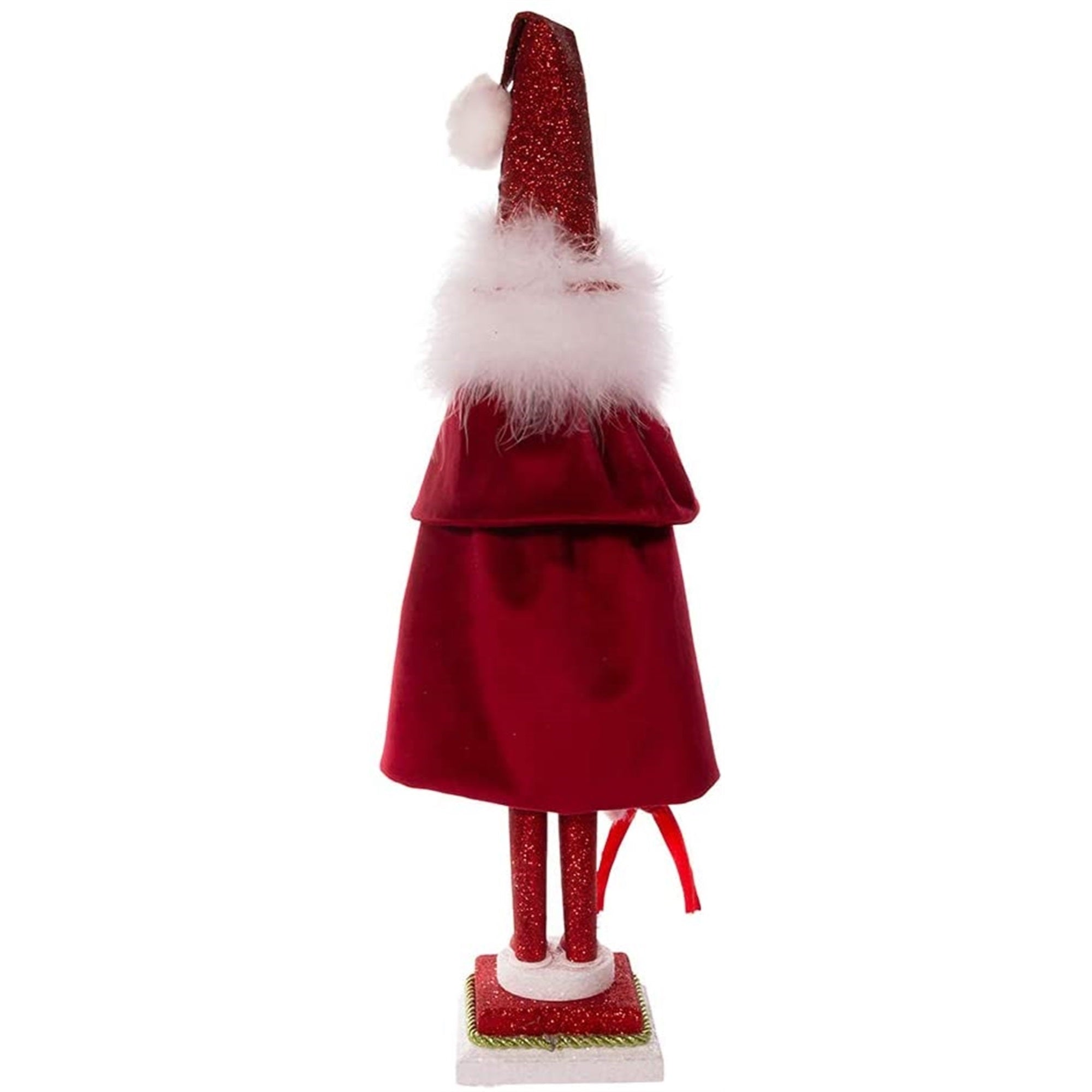Kurt Adler Hollywood Nutcrackers Red Skinny Nutcracker, 20"
