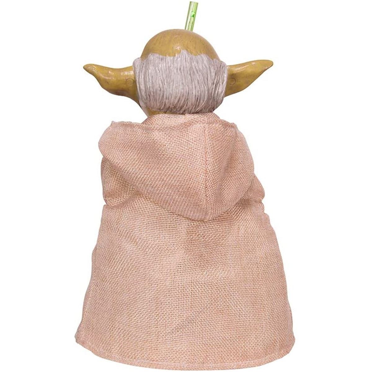 Kurt Adler Battery Operated Star Wars Yoda with LED Light Saber Tree Topper, 12"