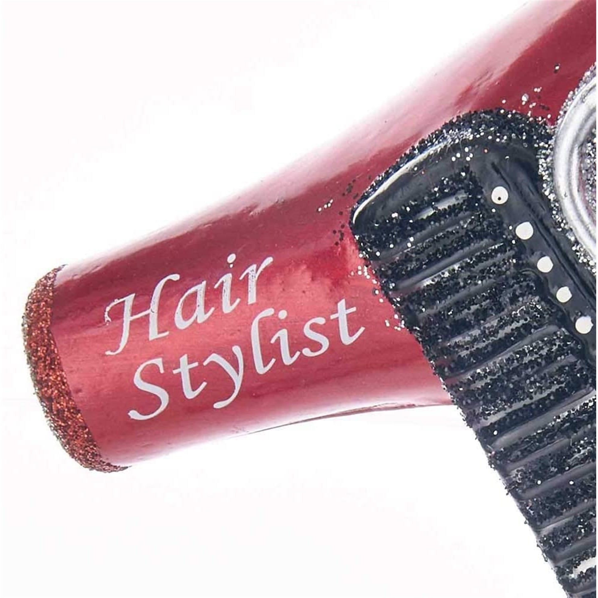 Kurt Adler Noble Gems Glass Ornament for Christmas Tree, Hair Stylist