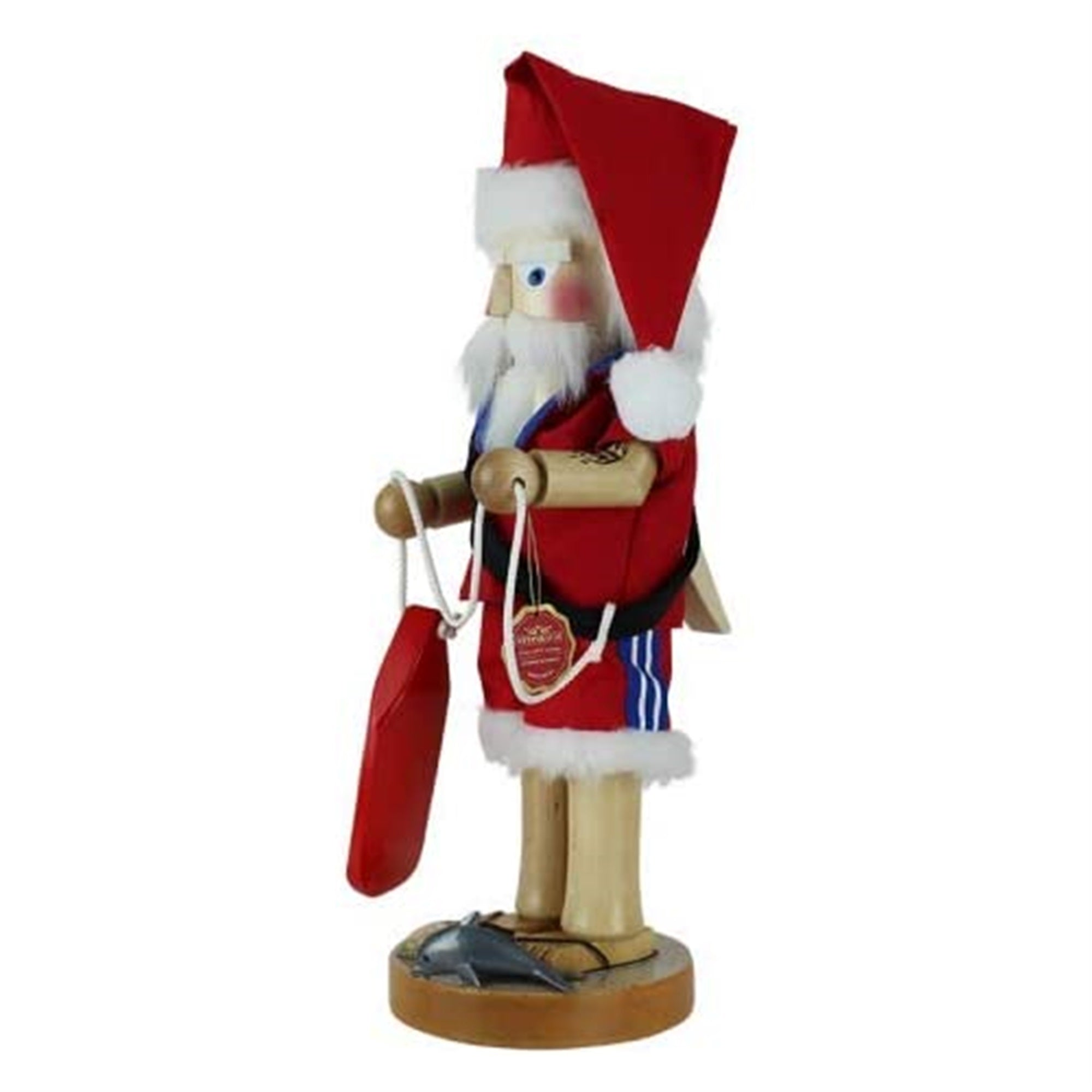 Kurt Adler Steinbach Limited Edition Nutcracker, Bay Watch Santa, 18"