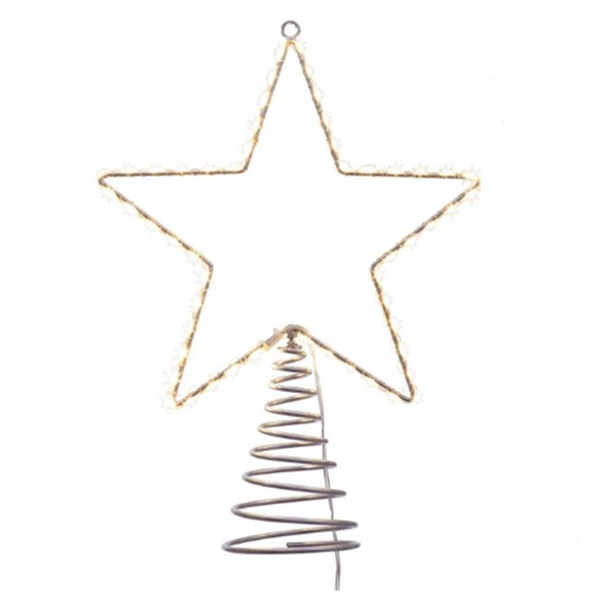 Kurt Adler (#UL2311) Metal Wire Lighted LED Star Treetop, 17.5"
